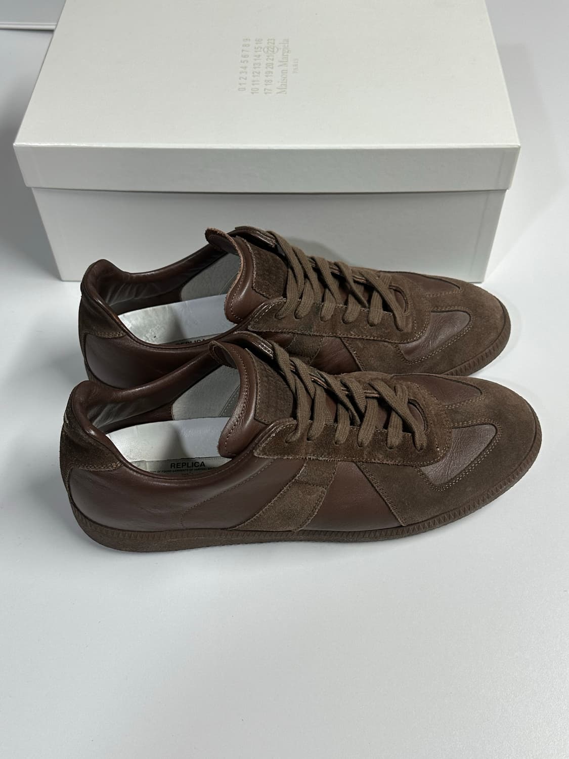 [45] 마르지엘라 독일군 스니커즈 브라운 상품이미지3