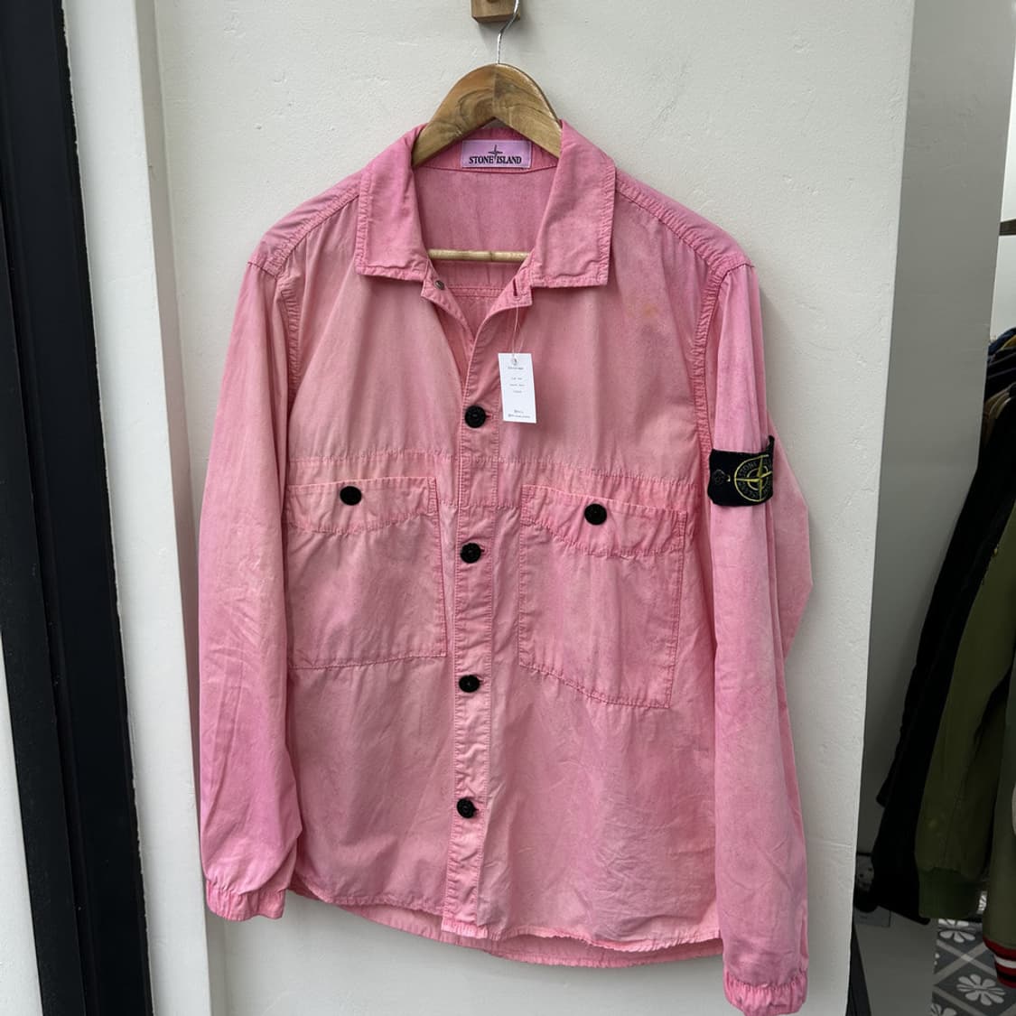 16374 - 스톤아일랜드 올드이펙트 오버셔츠 상품이미지2