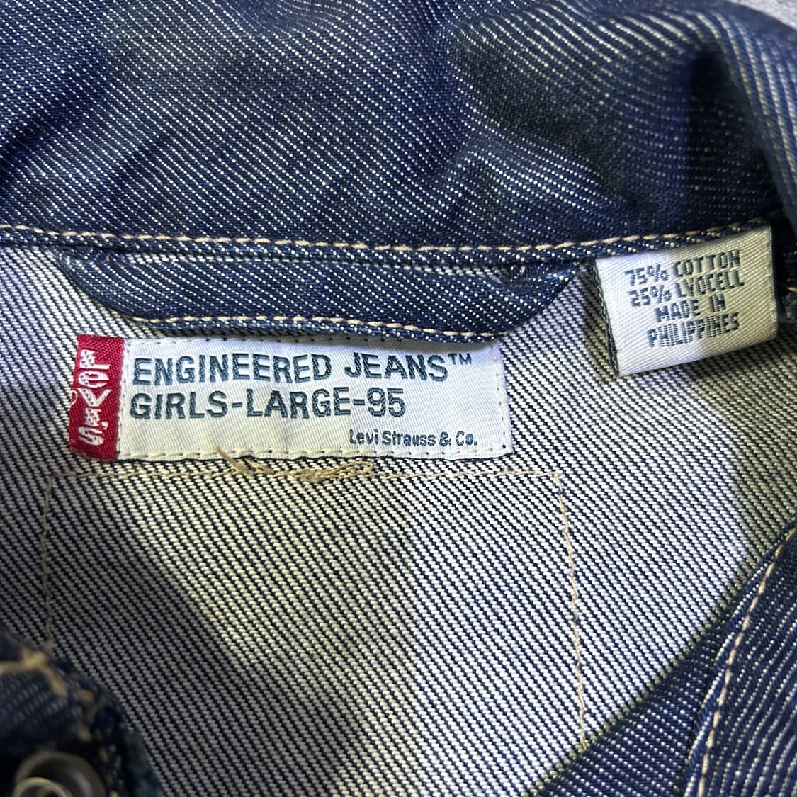 리바이스 엔지니어드 청자켓 m 상품이미지2