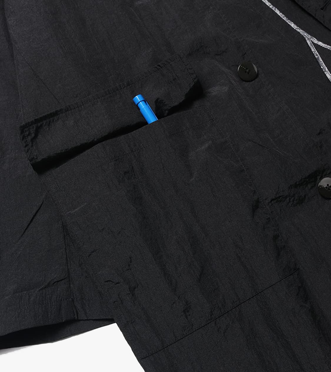 BEAMS LIGHTS - WAVY NYLON SHOP COAT 상품이미지6