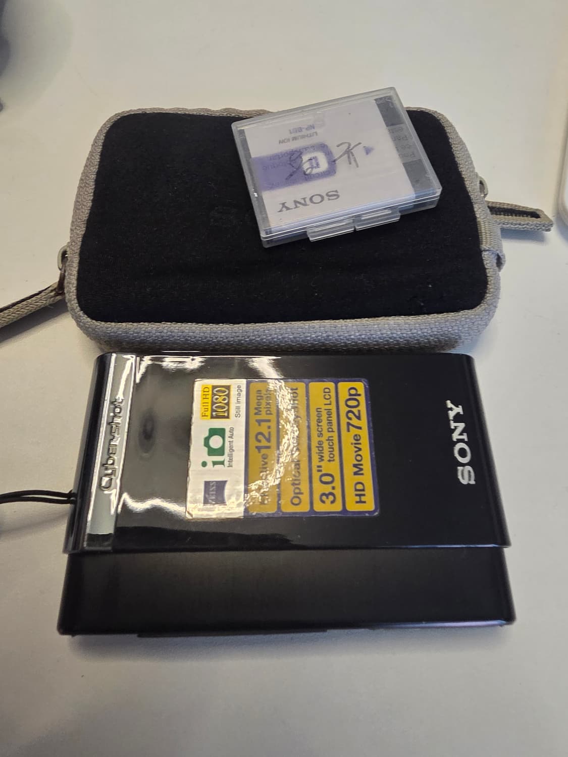 소니 사이버샷 베터리 2개 상품이미지1