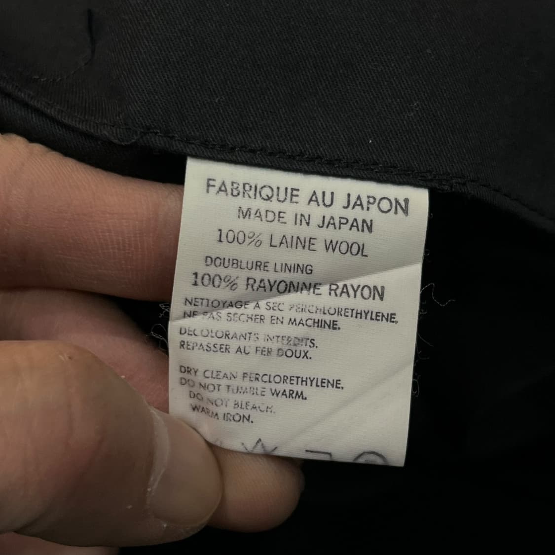  요지야마모토 울 셋업 y14373 상품이미지9