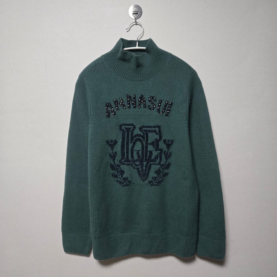 안나수이 큐빅 캐시미어 니트 / 여성니트 /여자 니트  상품이미지1