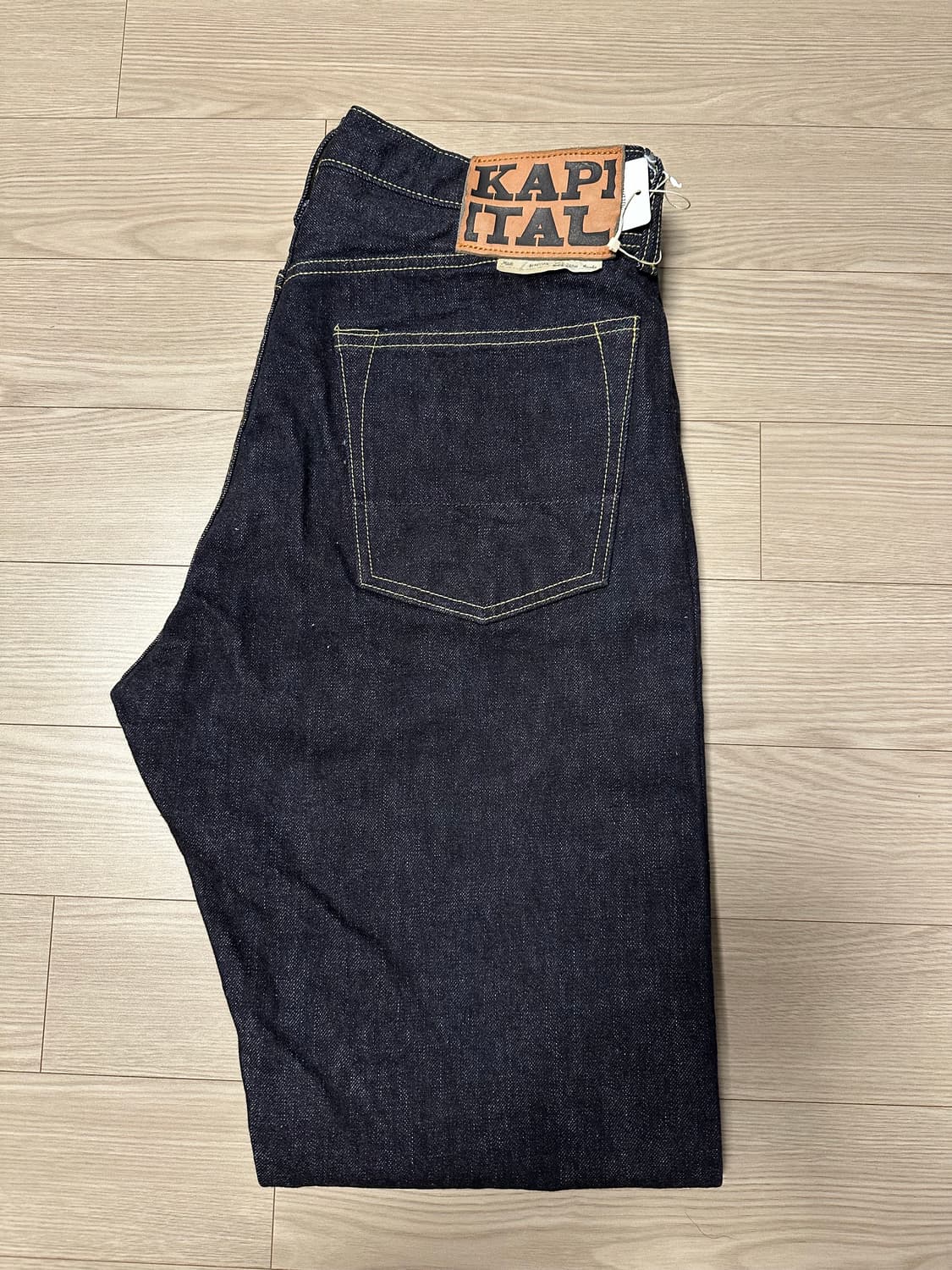 캐피탈 kapital 14온즈 5p 몽키시스코 34사이즈 원워시 새상품 상품이미지1