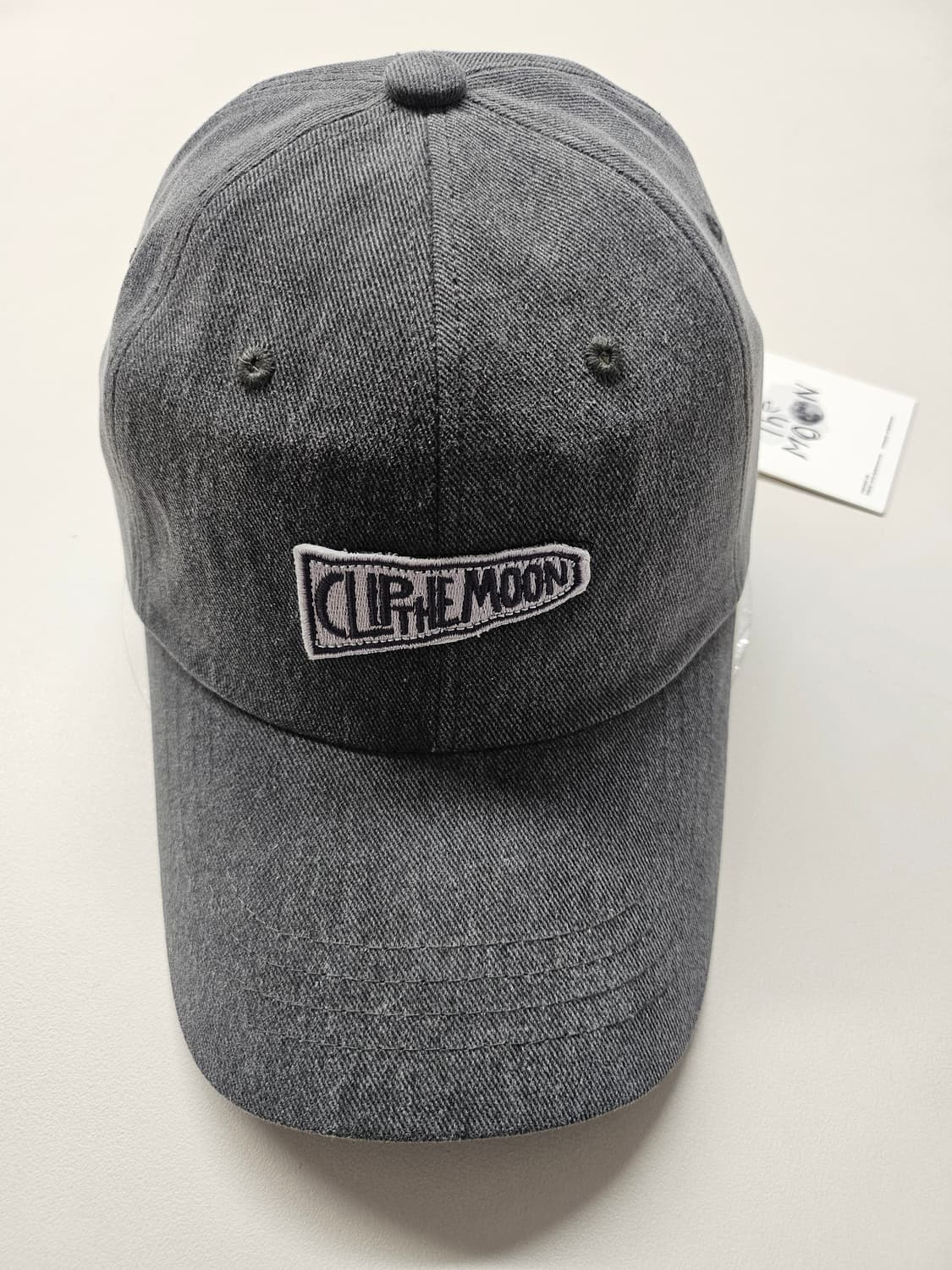 클립더문(CLip The MOON) 볼캡 모자 그레이 상품이미지1