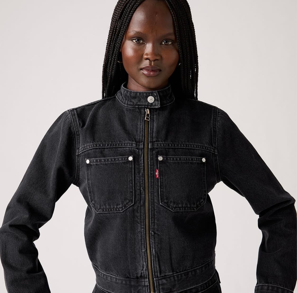 (새상품) 리바이스 모토 트리거 자켓 흑청자켓 상품이미지2