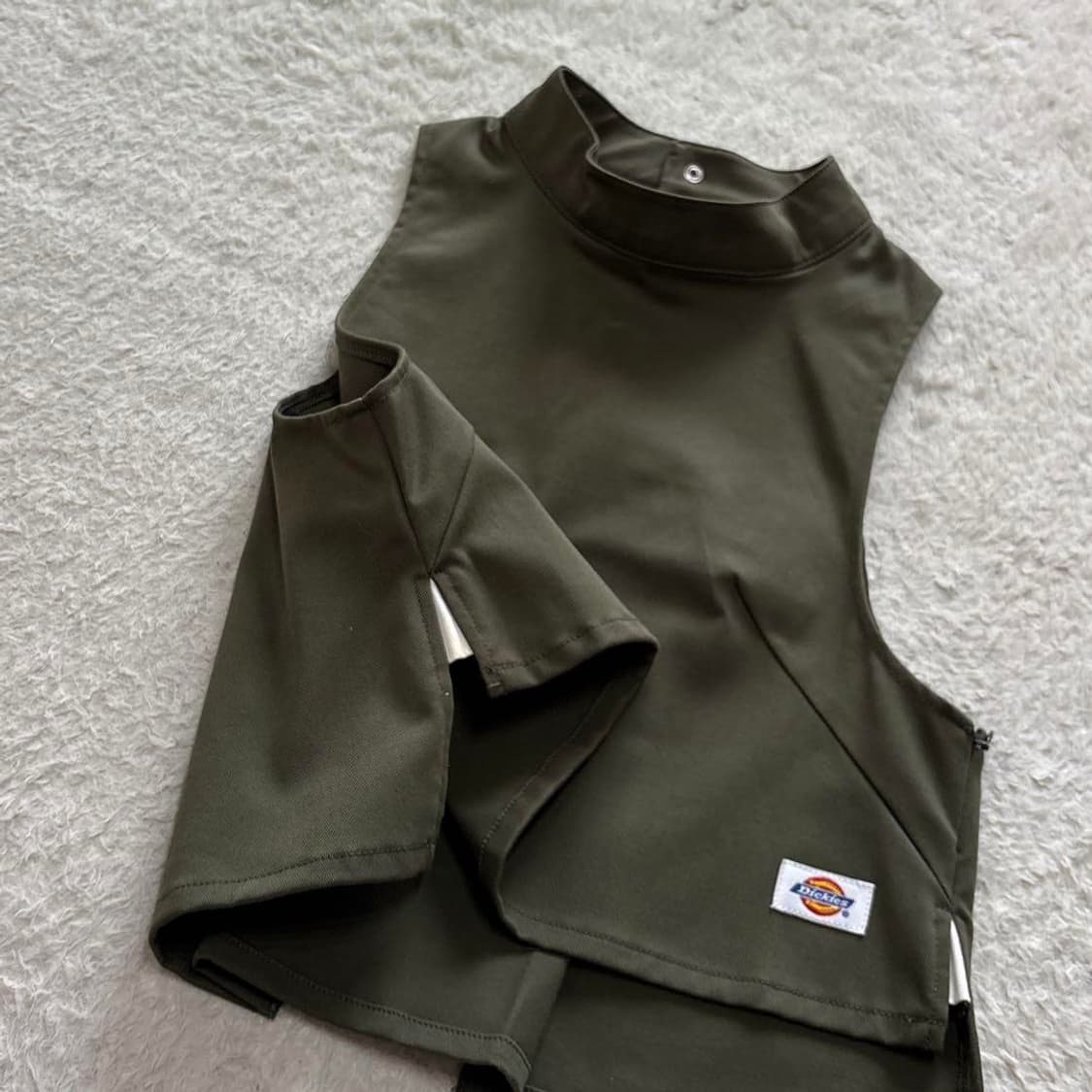일본 Dickies JUEMI  모크넥 베스트 S 상품이미지3