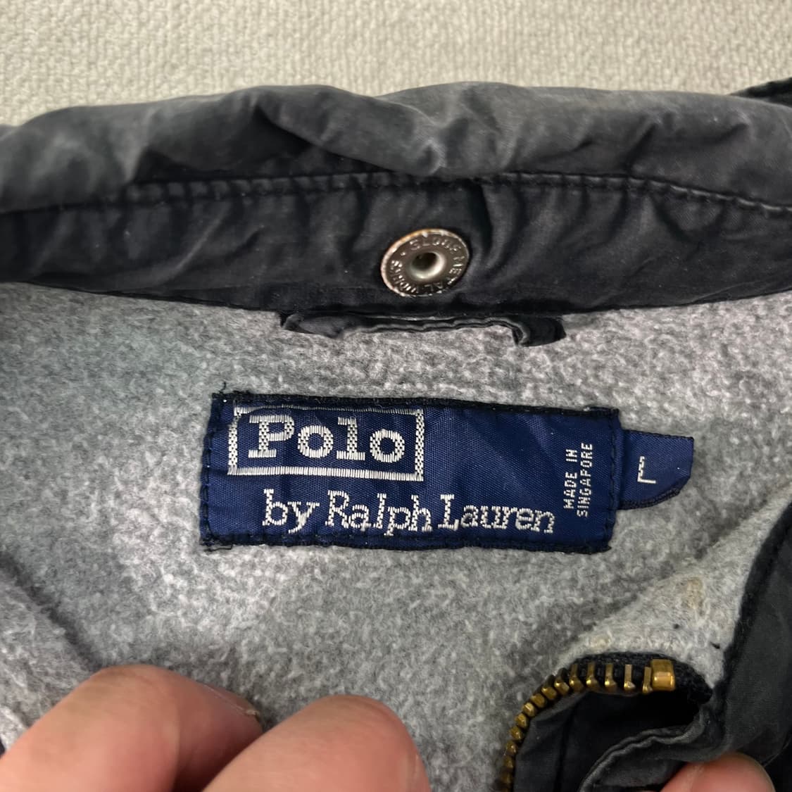 W95 폴로랄프로렌 누빔 블루종 자켓 상품이미지3