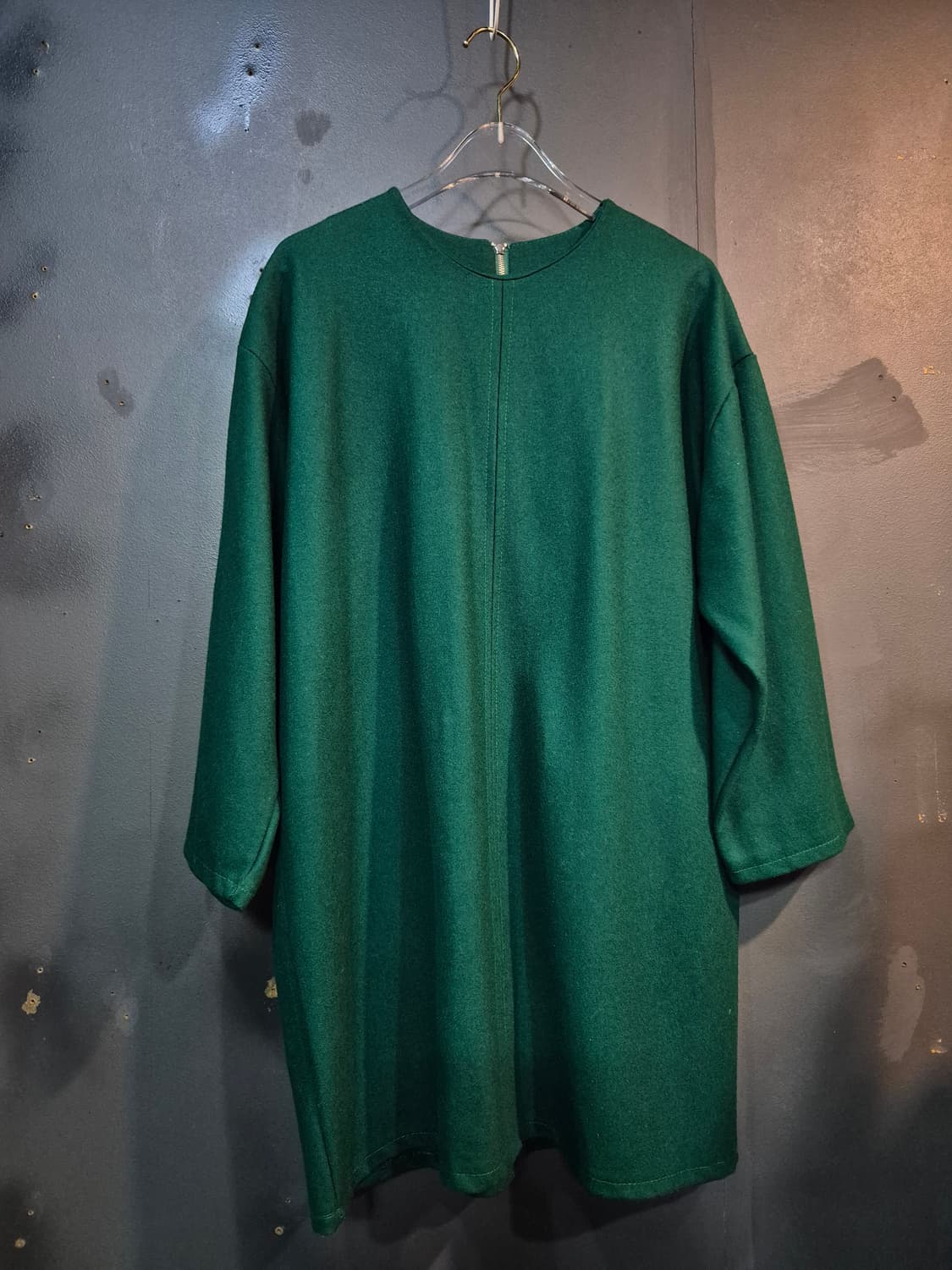 초록 울 원피스 프리사이즈  상품이미지1