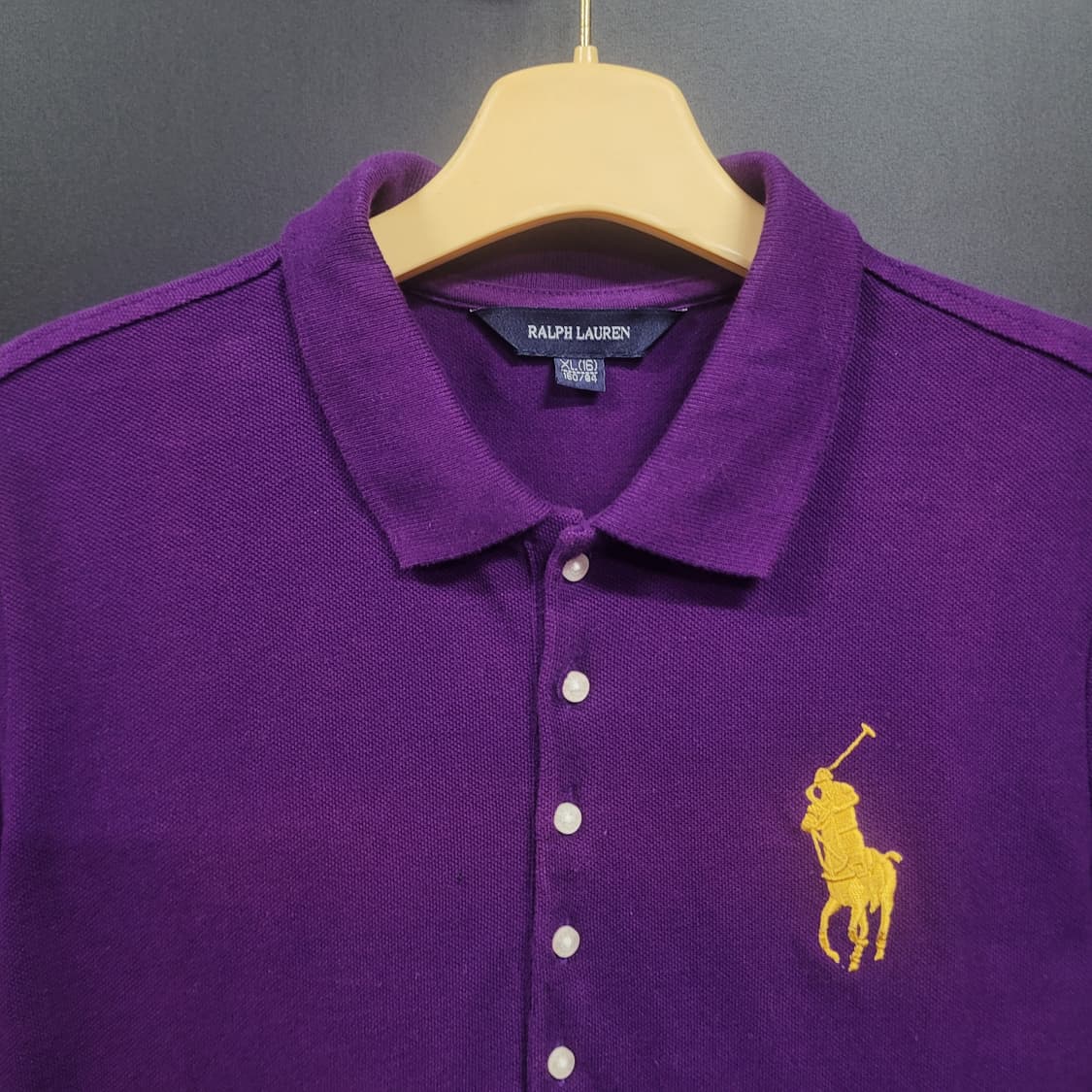Ralph Lauren 랄프로렌 빈티지 빅포니 자수로고 셔츠  상품이미지2
