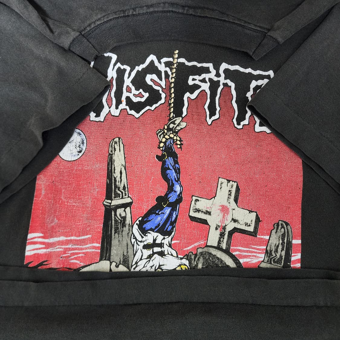 [XL] 90s 미스핏츠 misfits 푸스헤드 빈티지 밴드티 상품이미지8