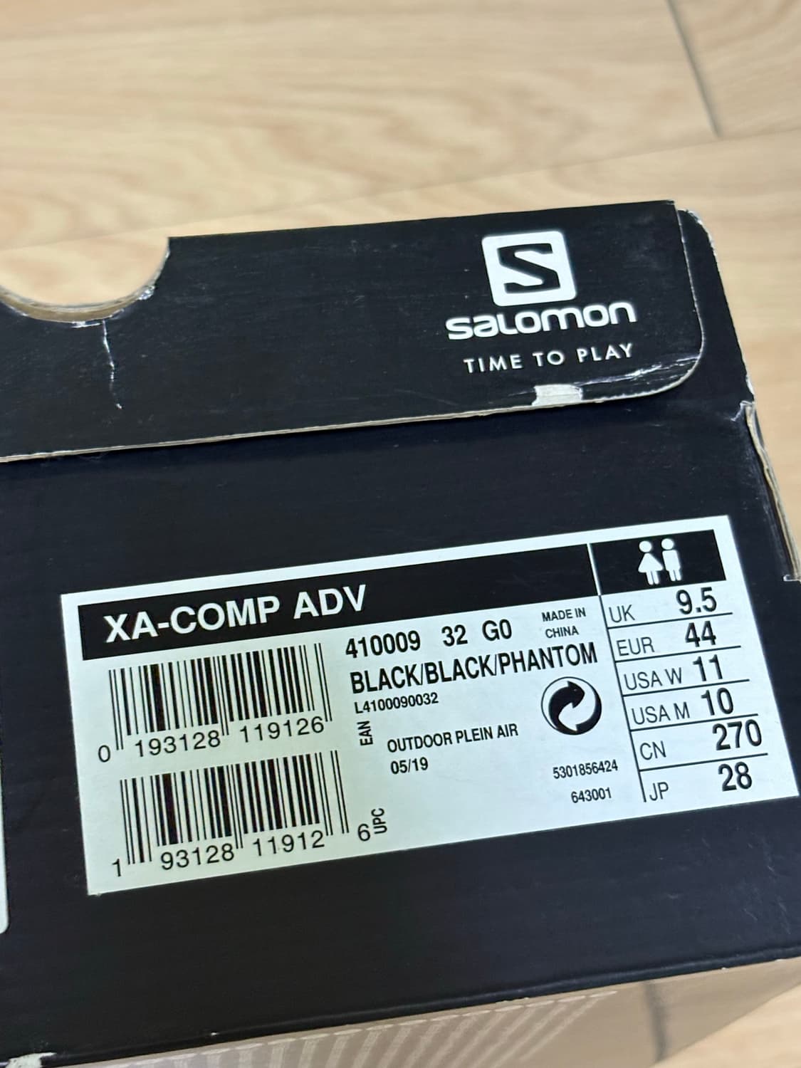 살로몬 XA-COMP ADV 블랙 280mm 새제품 상품이미지6