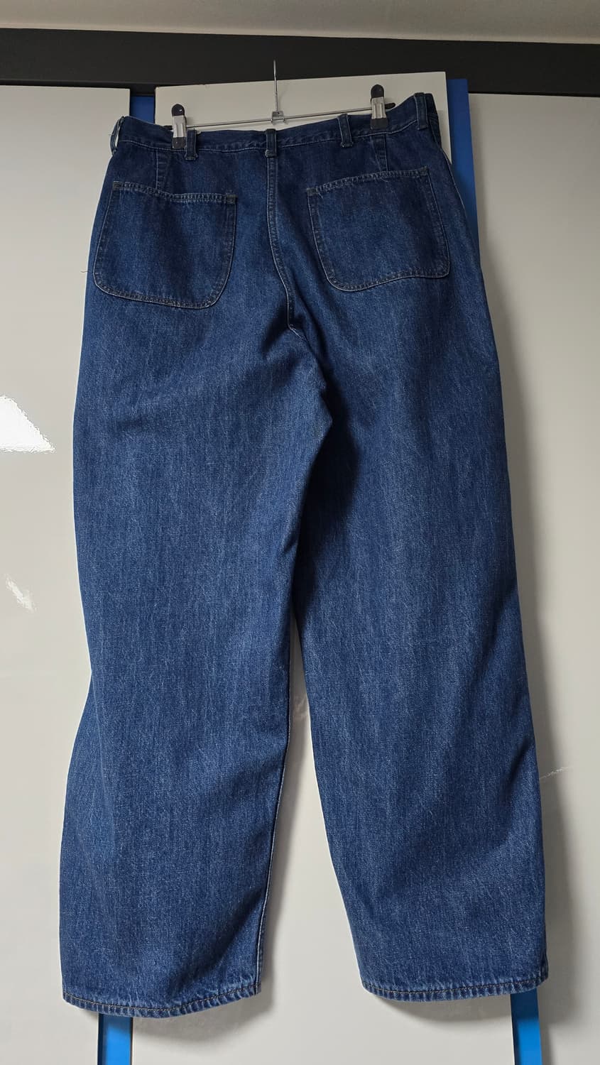 [4] INTERIM 인테림 빈티지 워시드 넵 데님 트라우저 상품이미지9