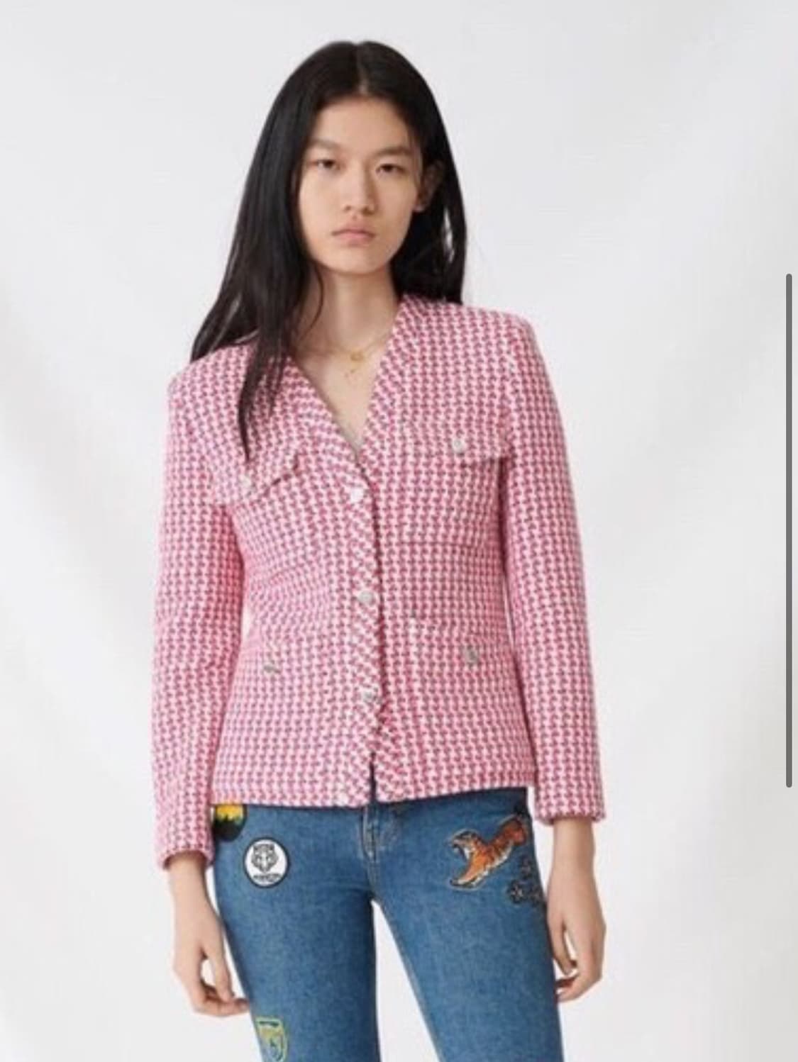 마쥬 트위드 자켓36 상품이미지4