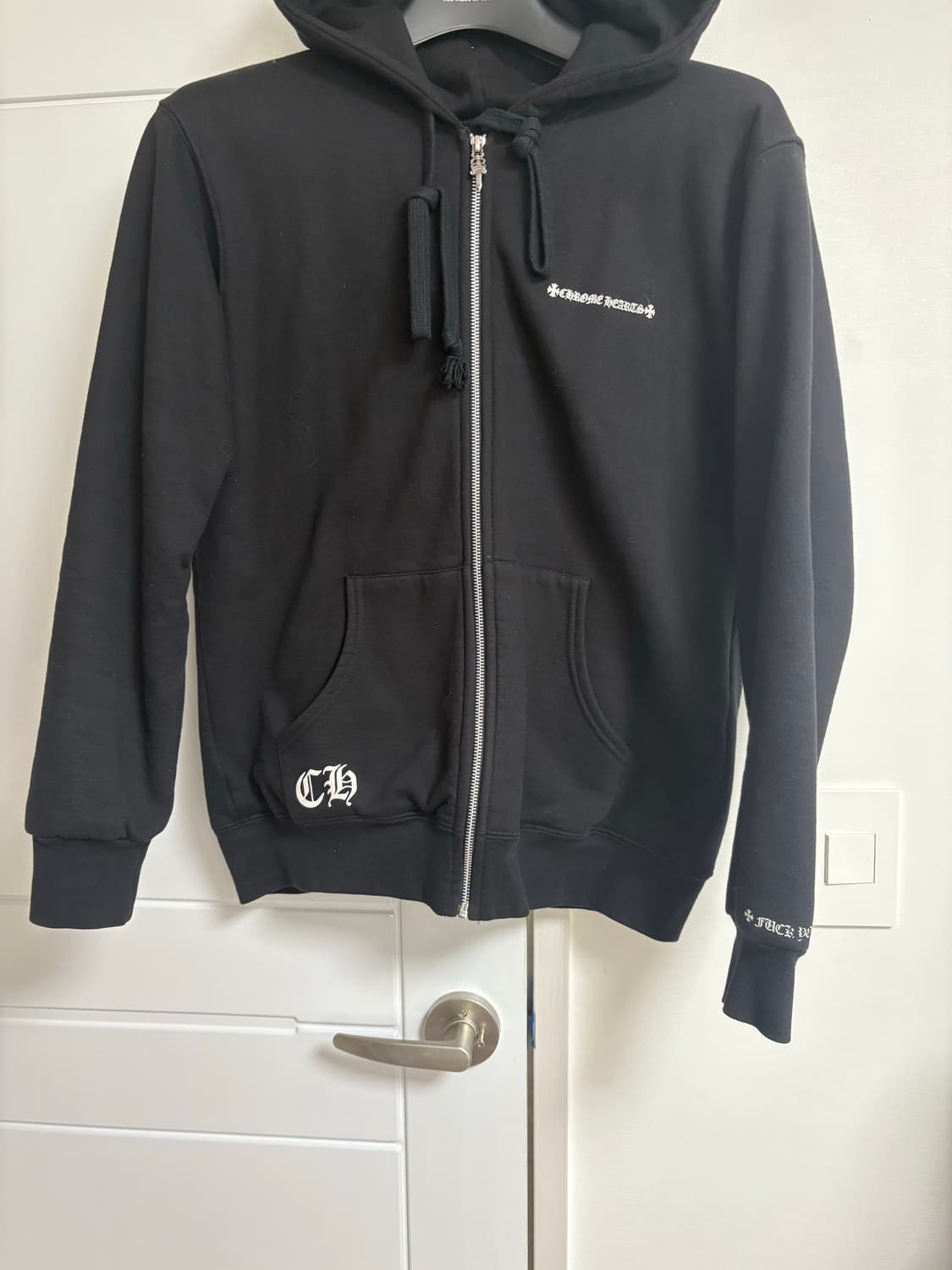 크롬하츠 헤비웨이트 프린팅 후드집업 상품이미지2