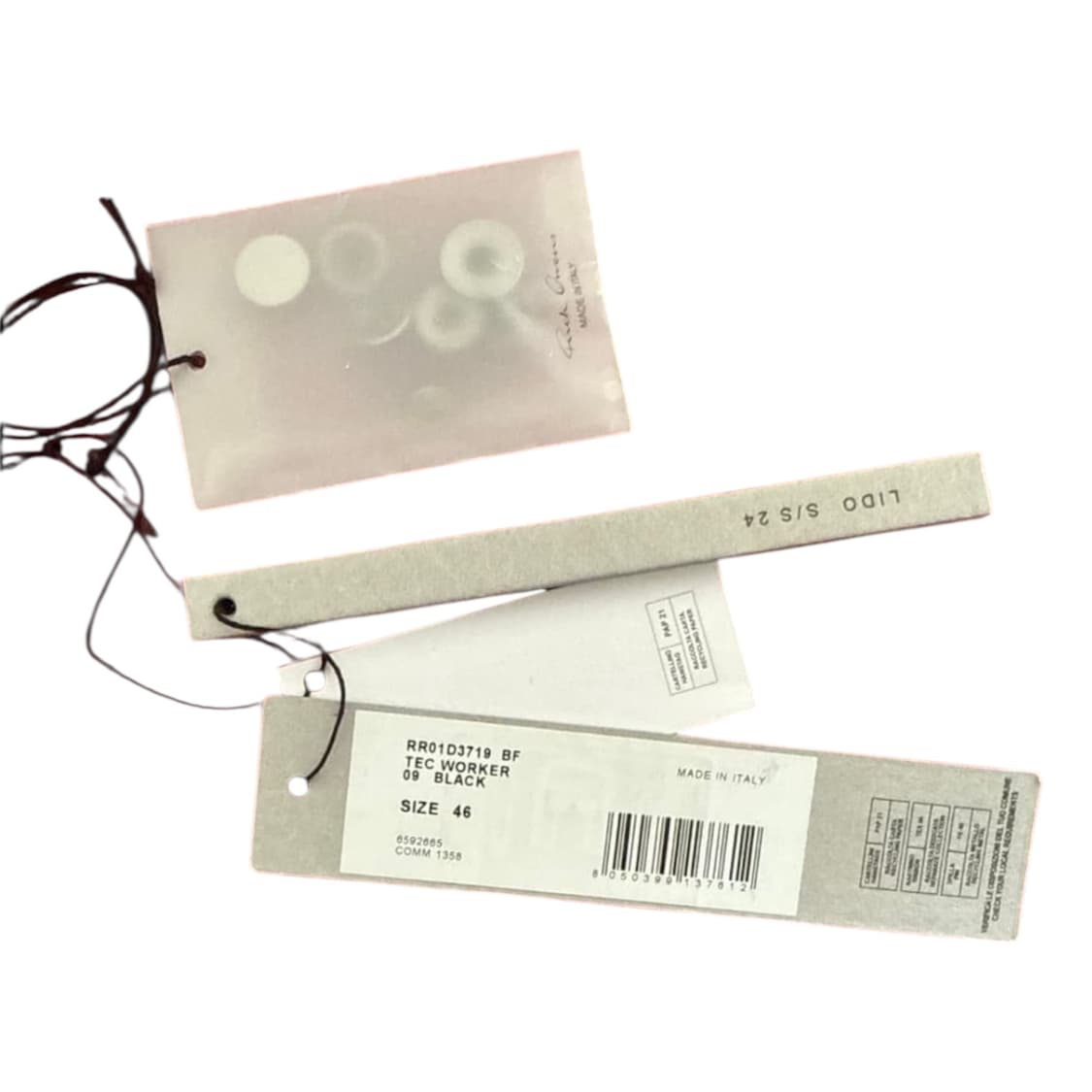 46 / Rick Owens 릭오웬스 SS24 런웨이 왁스 테크 자켓 상품이미지8