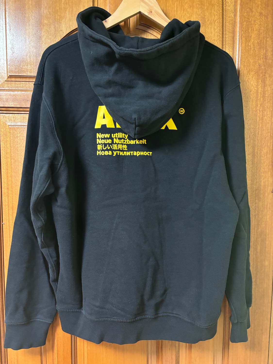 (XL) Affix 후드 블랙 상품이미지2