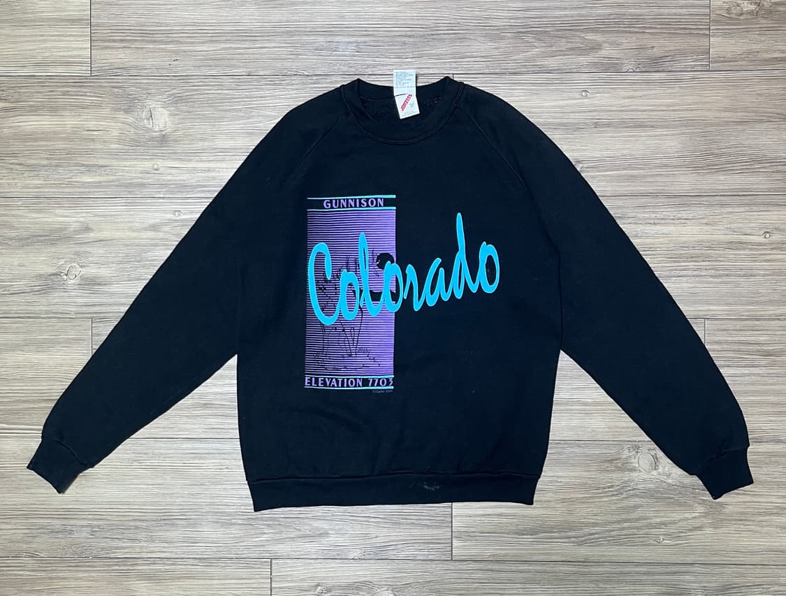 80s usa Jerzees 50/50 래글런 맨투맨 상품이미지1