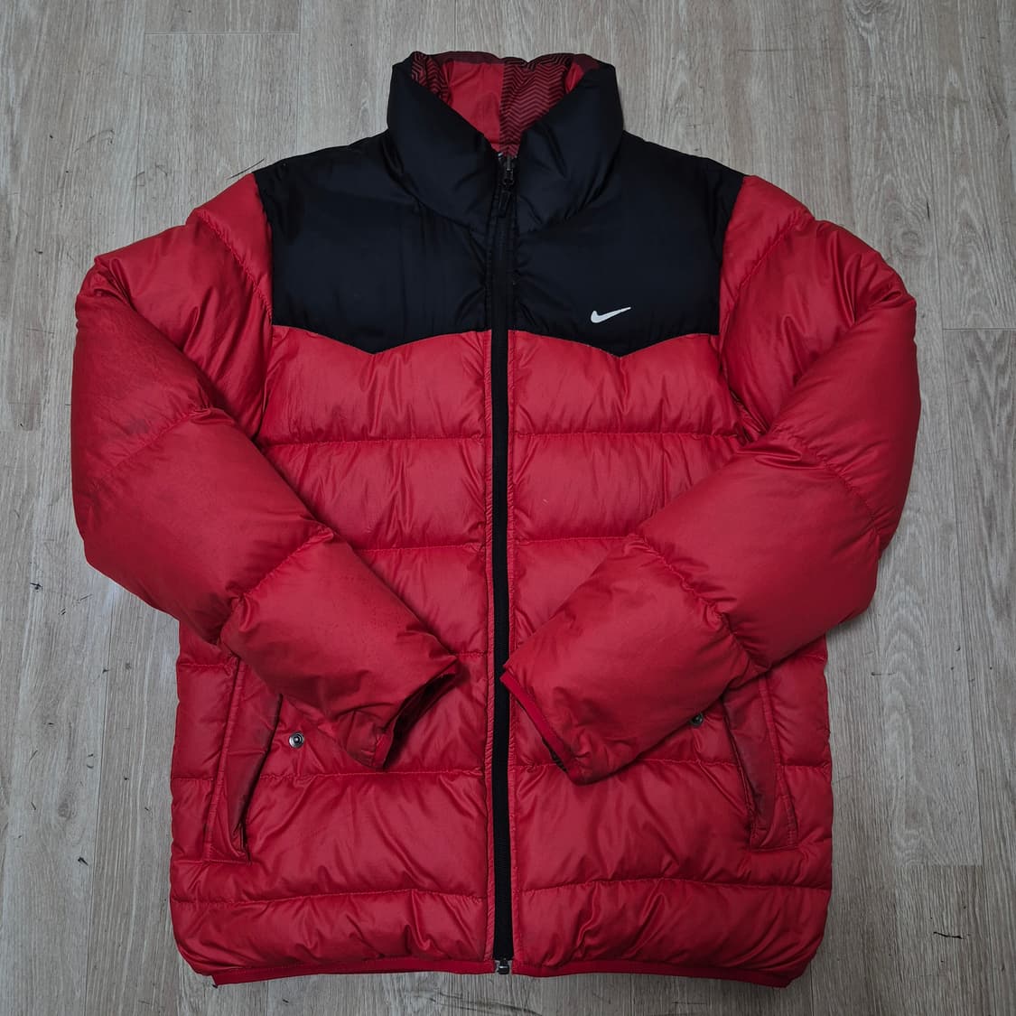 나이키 리버시블 배색 덕다운 패딩 점퍼 M(95) 상품이미지1