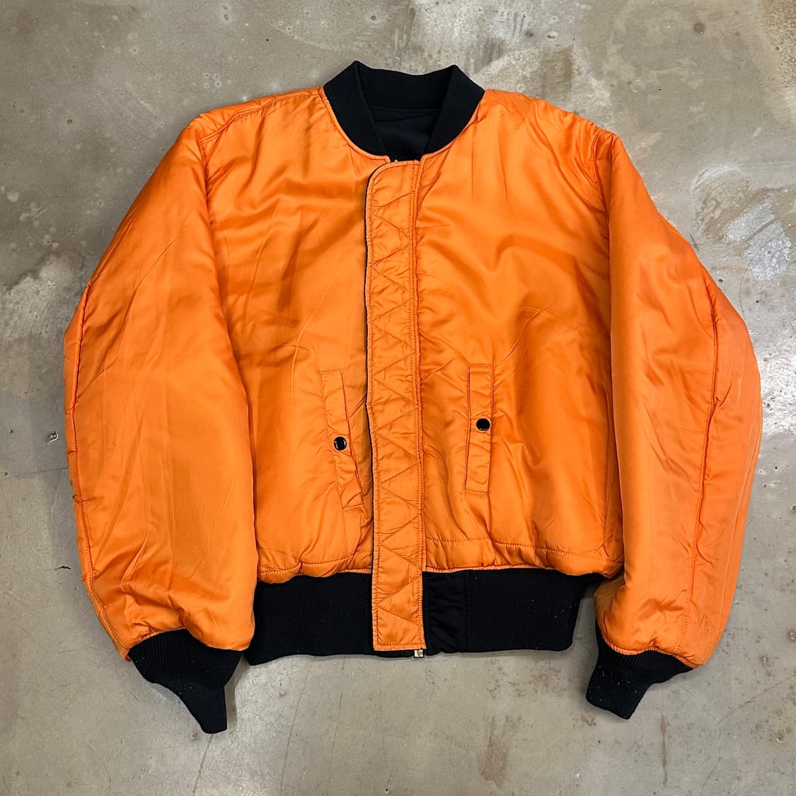 XL 알파인더스트리 리버시블 ma-1 항공자켓 상품이미지4