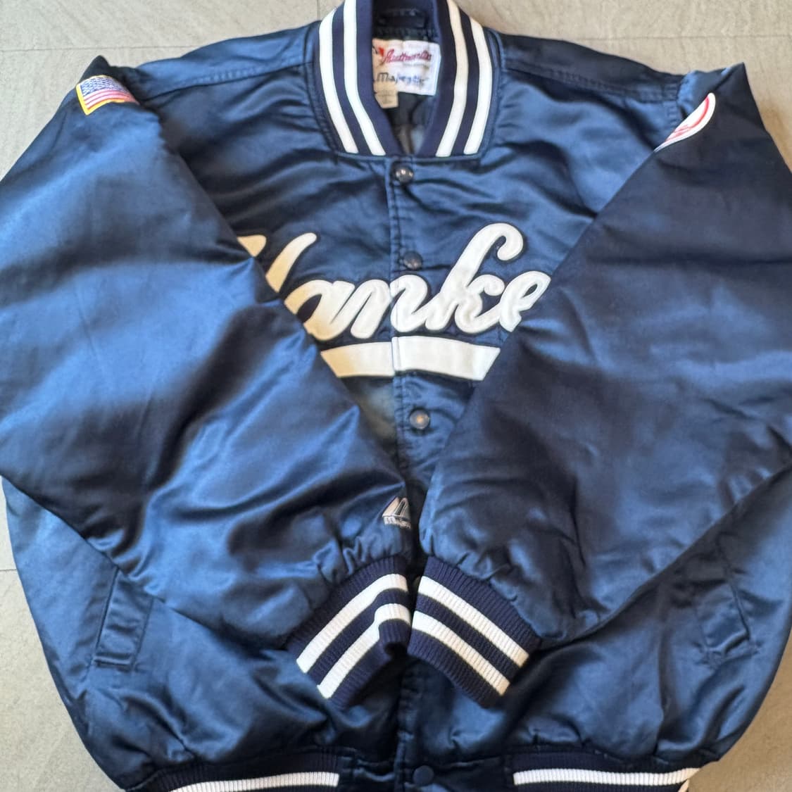 마제스틱 MLB 뉴욕 양키스 스타디움자켓 상품이미지6