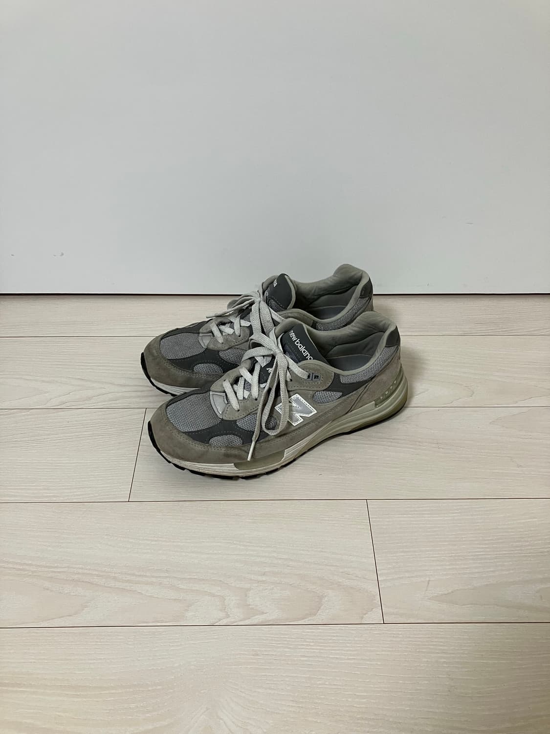 뉴발란스 992 그레이 265 풀박스 Made in USA D 스탠다드 상품이미지1