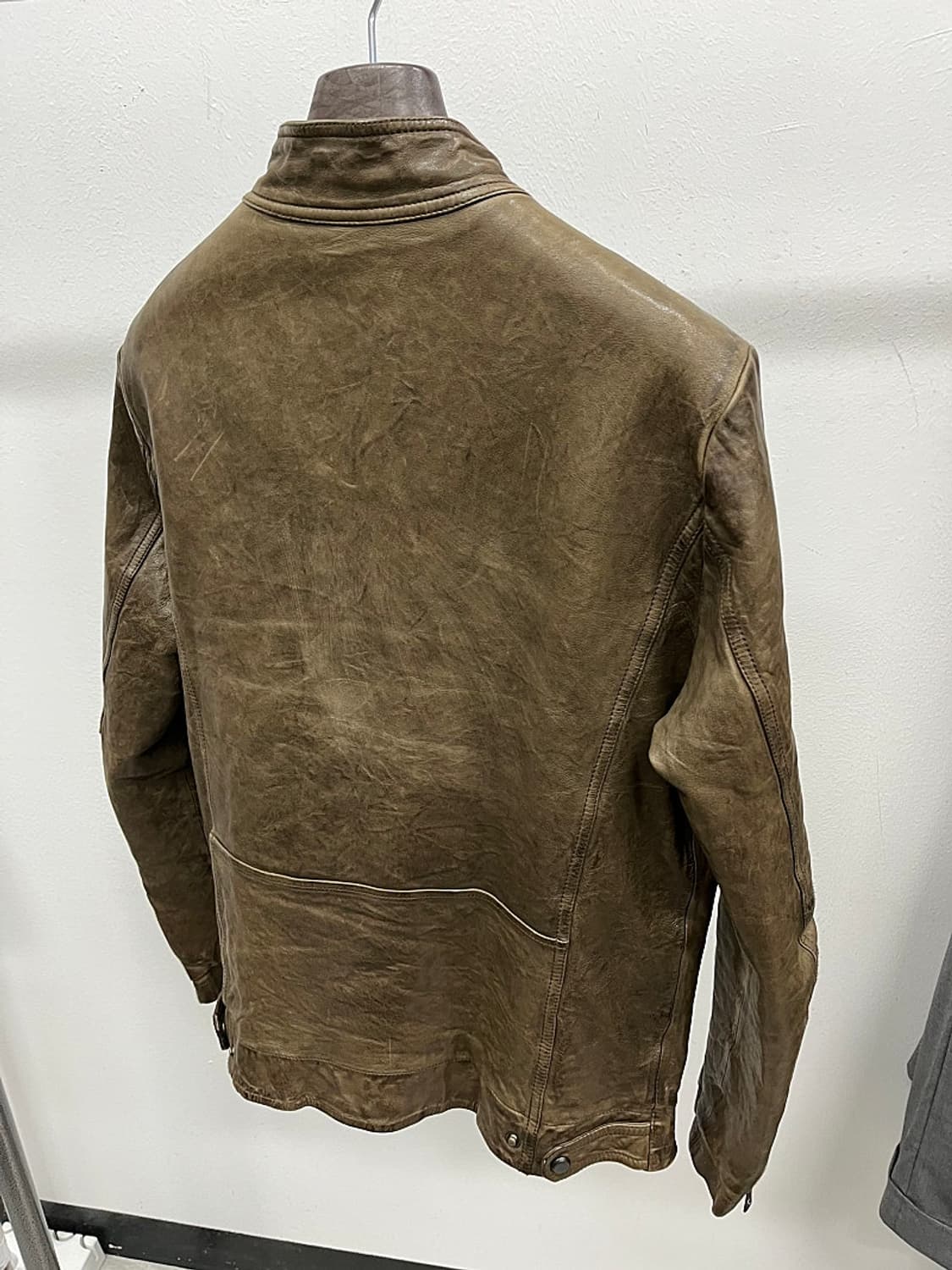 95-100) 시리즈 베지터블 가죽자켓  상품이미지7