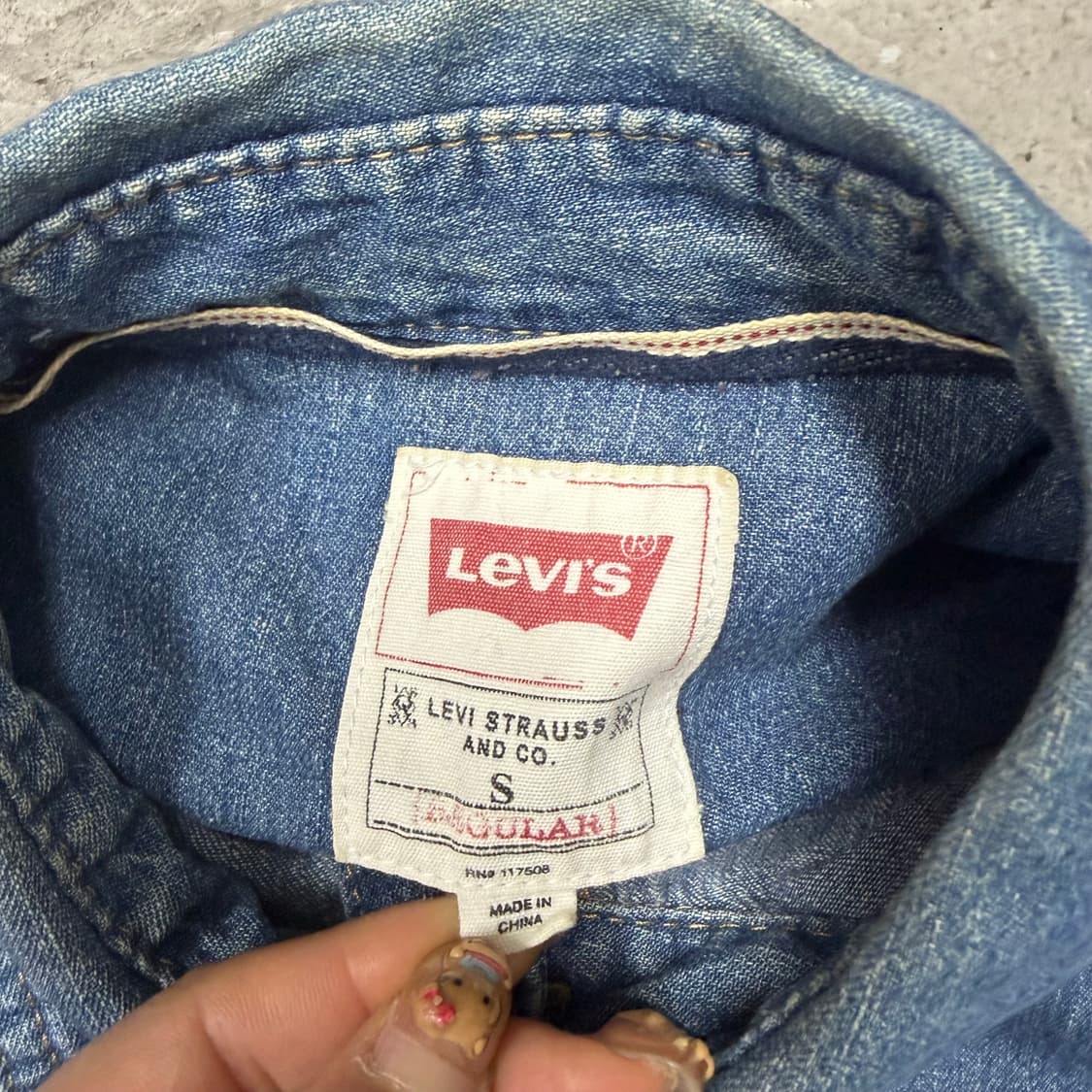 리바이스 데님 셔츠[2360] 상품이미지6