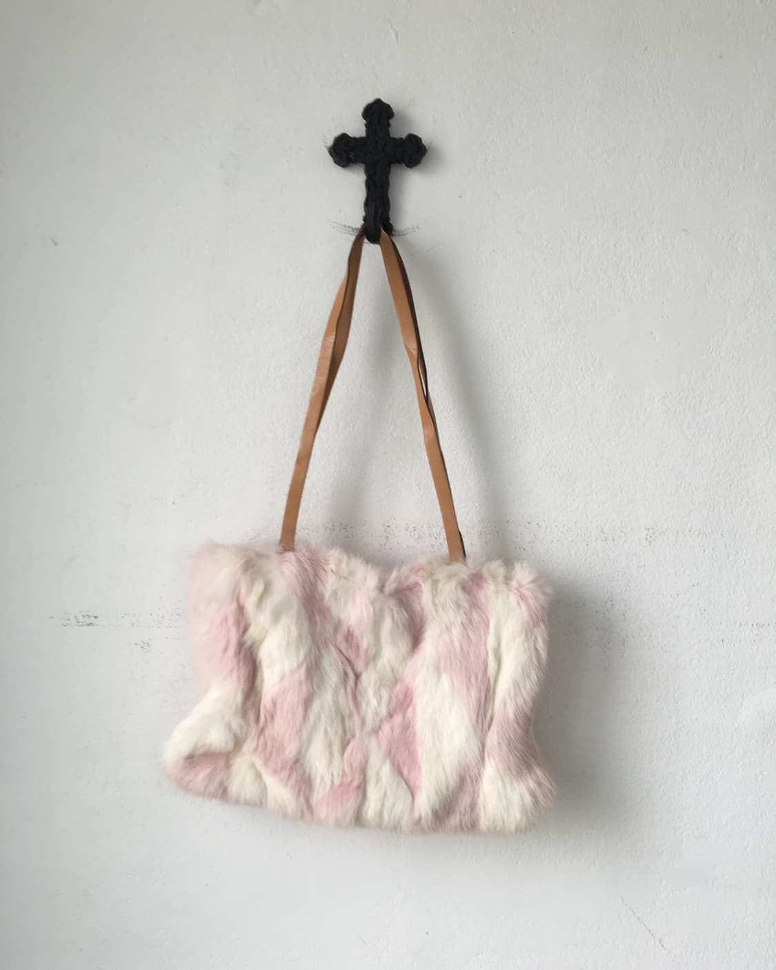  rabbit fur shoulder bag 상품이미지1
