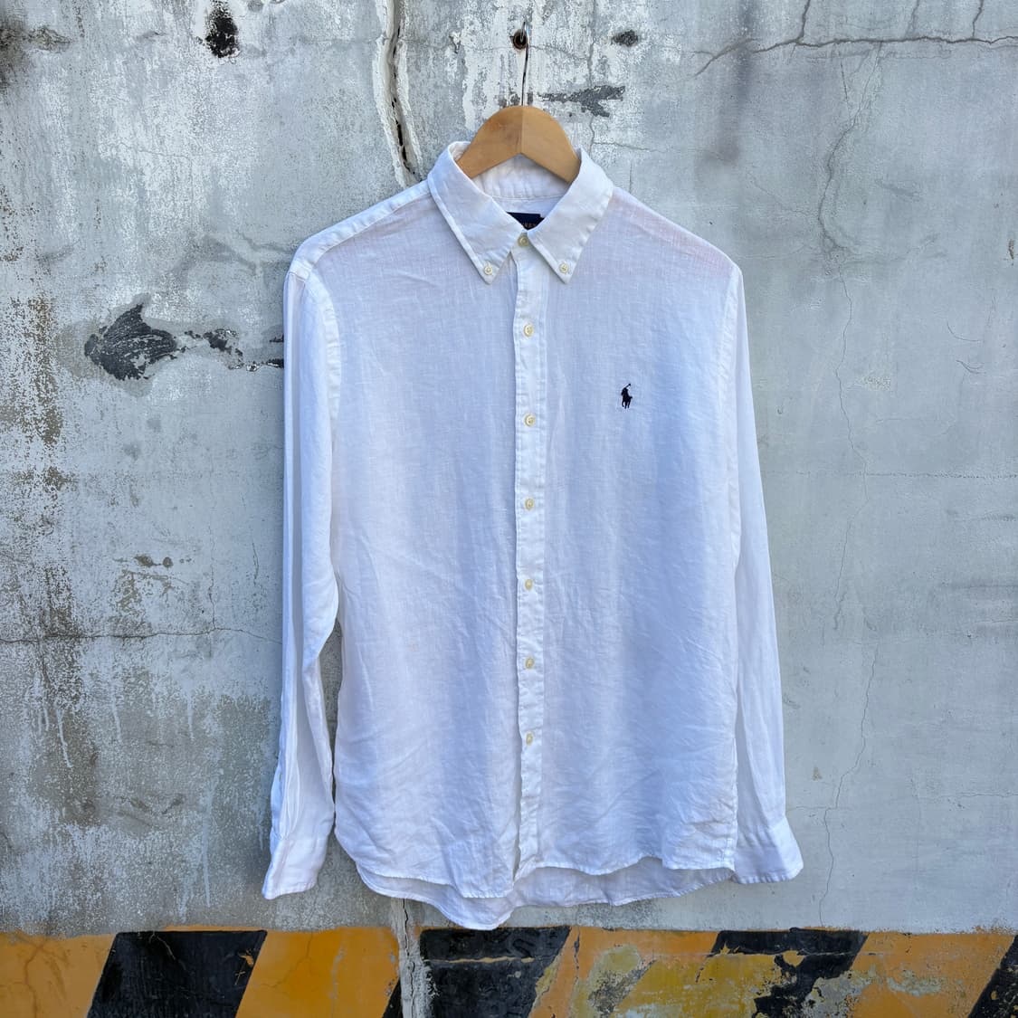 Polo 폴로 흰색 린넨 셔츠 상품이미지1