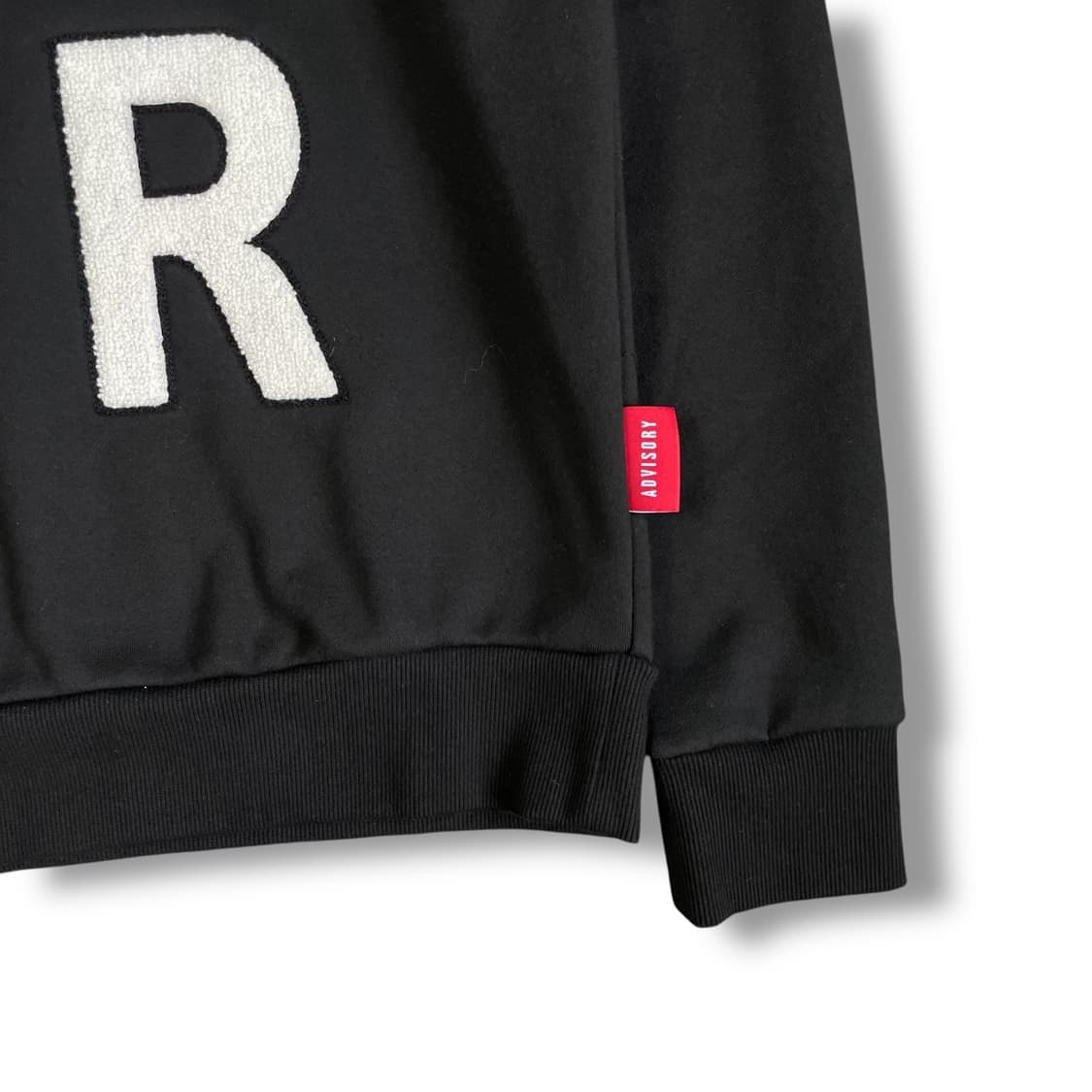 ADVISORY 블랙 기모 맨투맨 스웻셔츠 M 상품이미지3