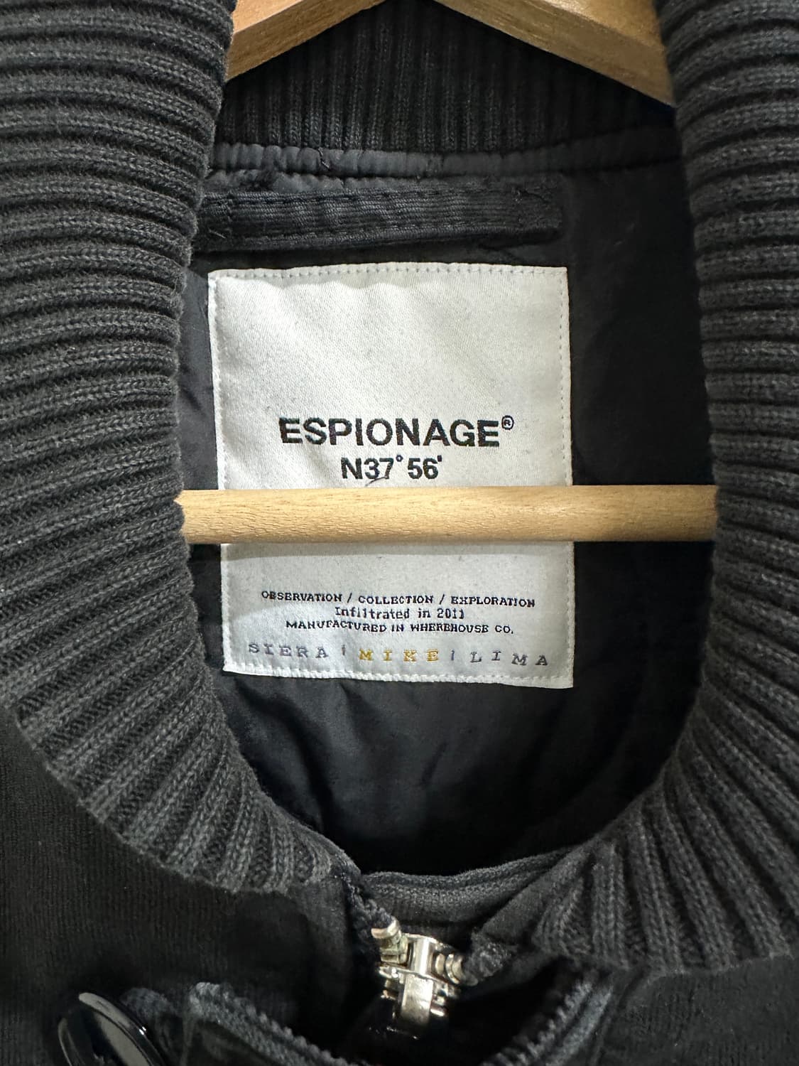 에스피오나지 블랙 덱 자켓 L 상품이미지4