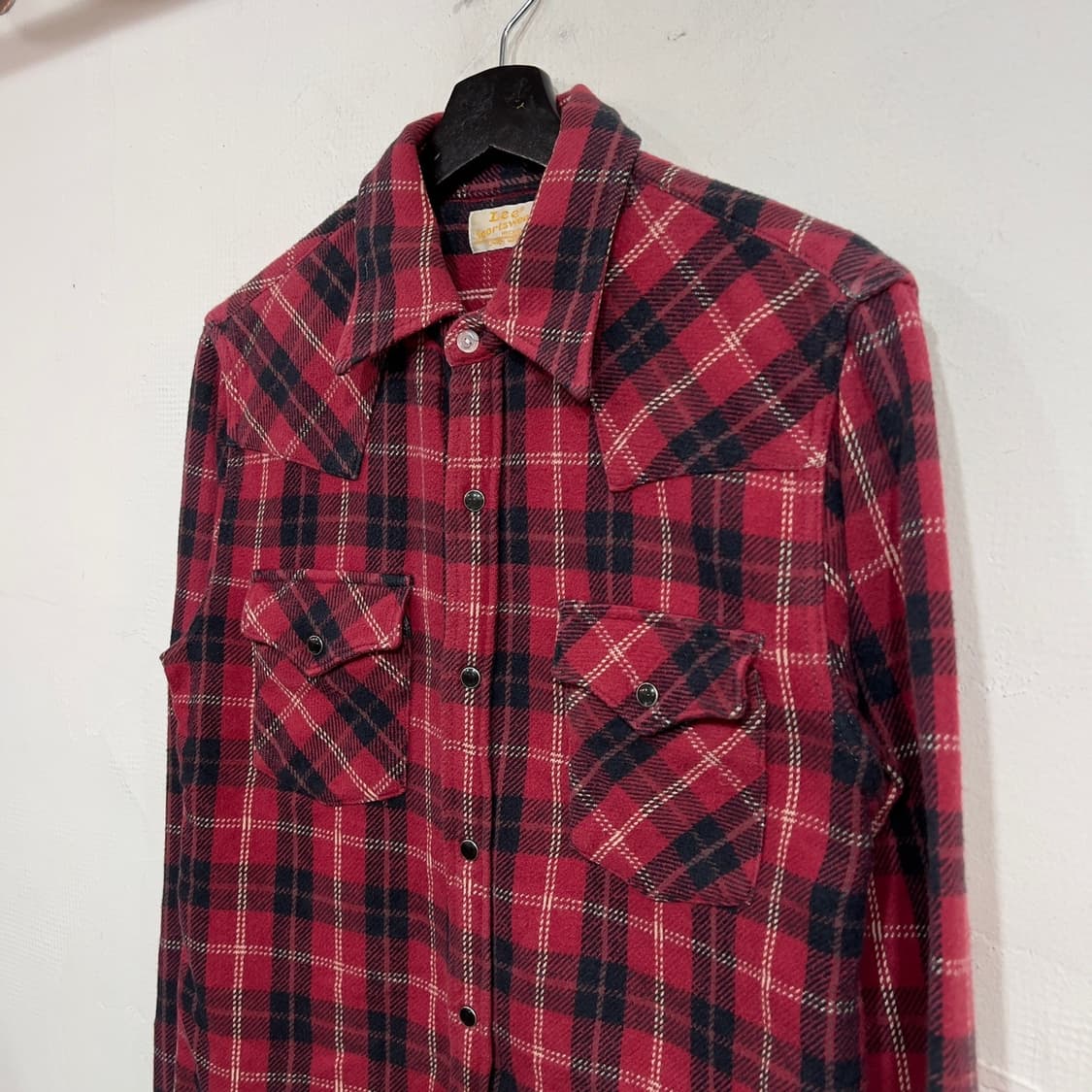 리 워크 체크 셔츠 상품이미지4