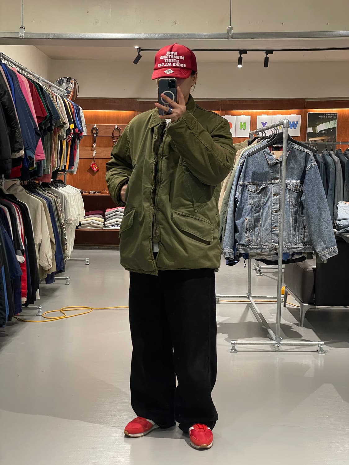 40s~50s B-9 TYPE Parka 상품이미지5