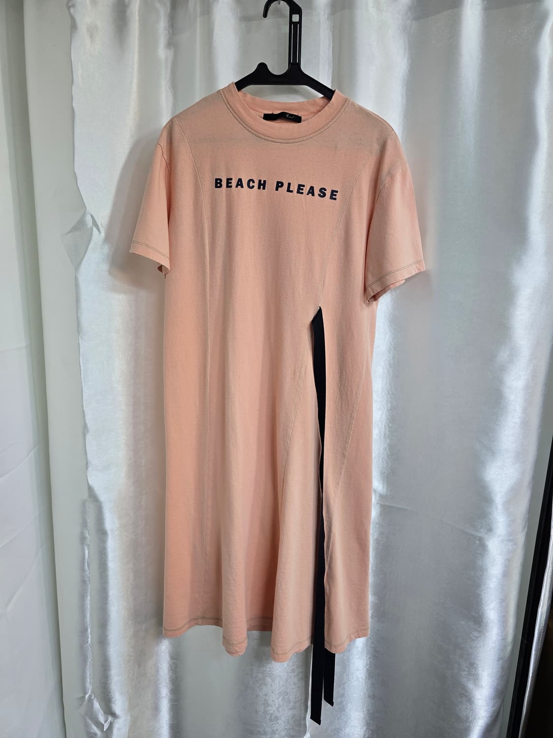 G-Cut 반팔 롱원피스 연어색 (1696) 상품이미지1