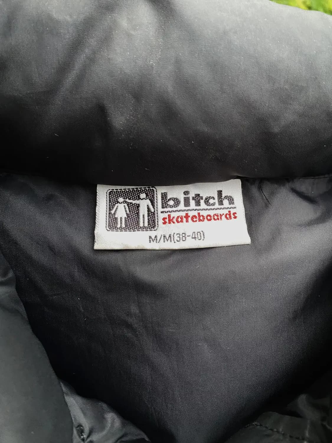 비치 스케이트보드 패딩 조끼 블랙 상품이미지3