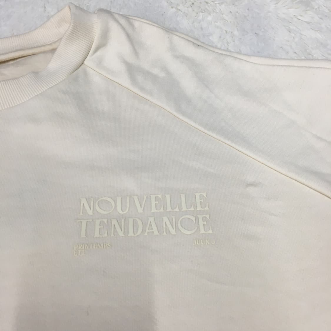 준지 백로고 맨투맨 CC11 상품이미지2