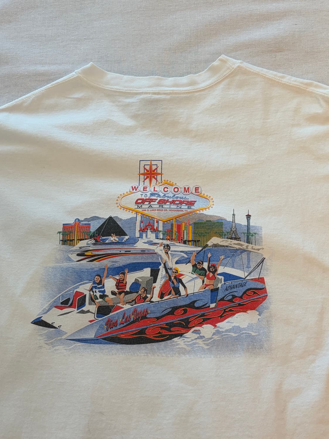 오프화이트 오프쇼어 마린 그래픽 반팔 티셔츠 상품이미지3