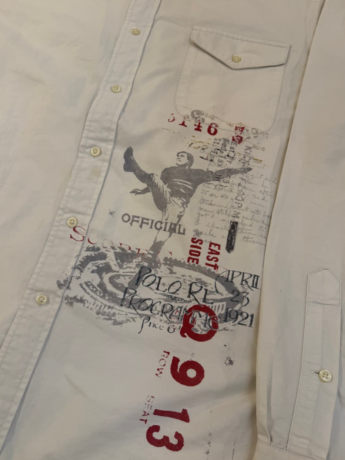 폴로 랄프로렌 사커 플라잉 맨 옥스포드 셔츠 상품이미지2