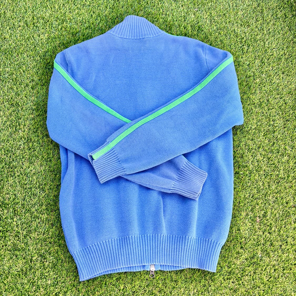 M)폴로 랄프로렌 코튼 니트 투웨이 집업 져지 상품이미지2