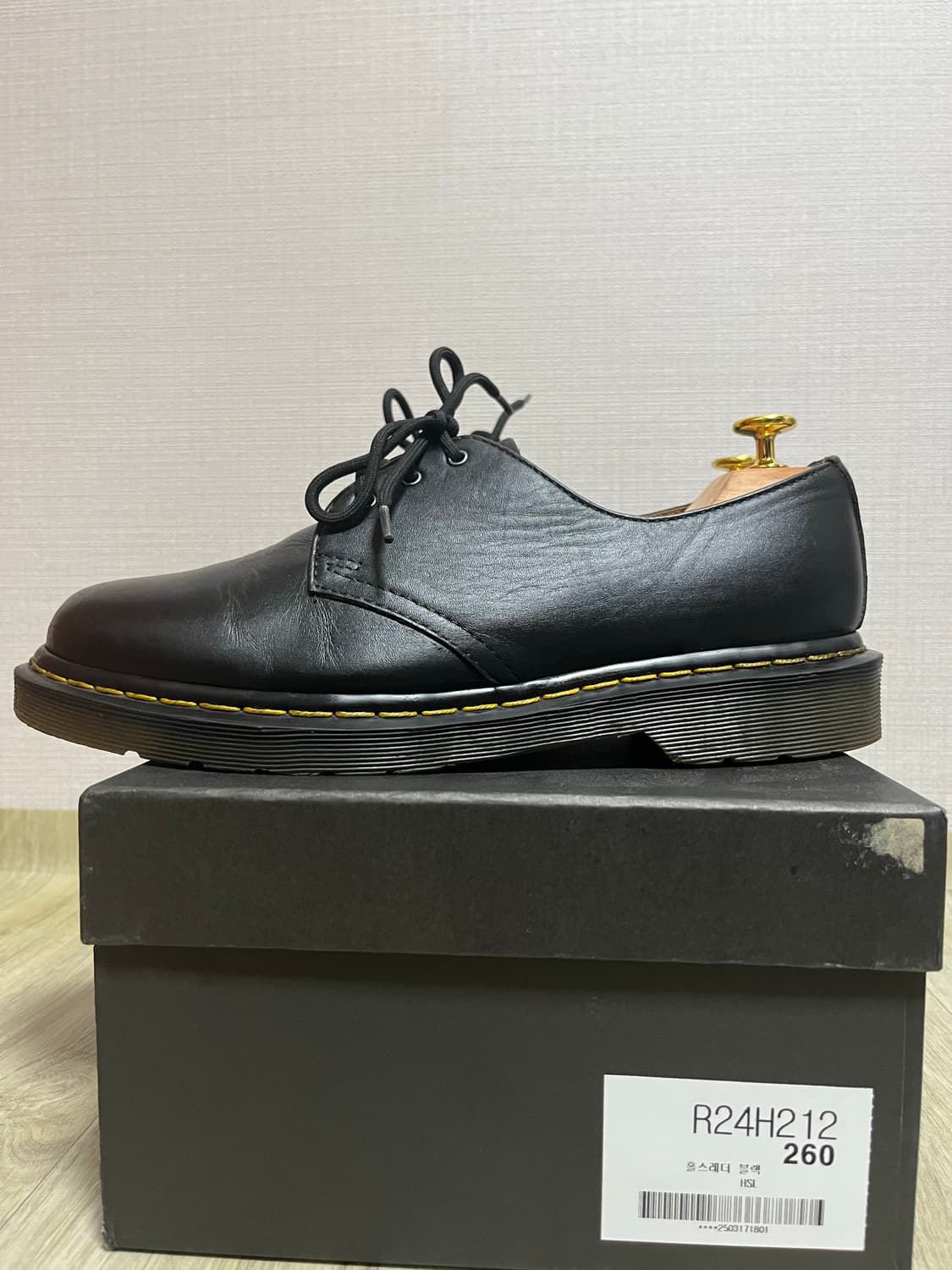 닥터마틴1461 3홀 스무스 나파레더 42(270) 상품이미지4