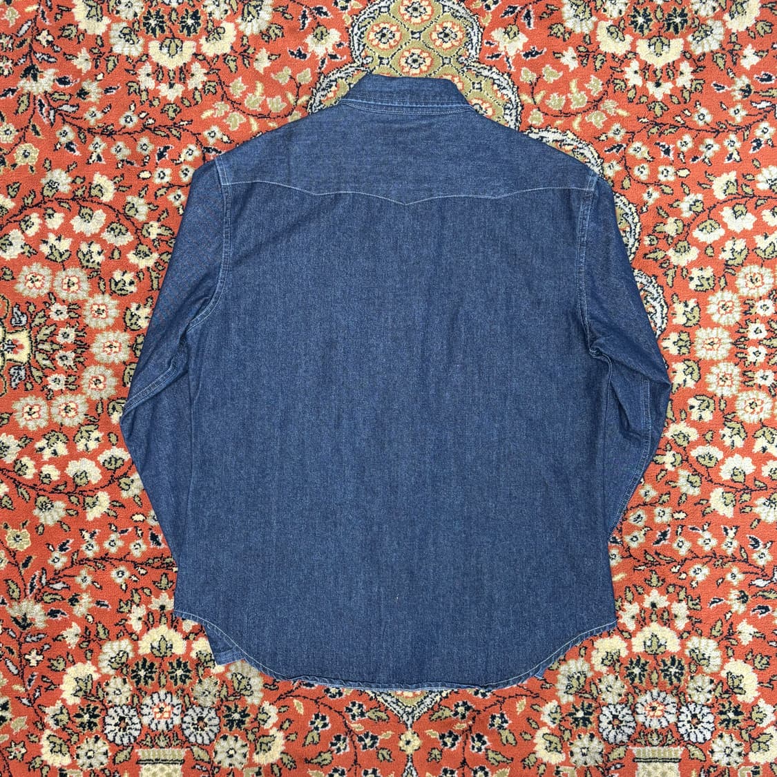 [L] 인디고 웨스턴 데님 셔츠 상품이미지2