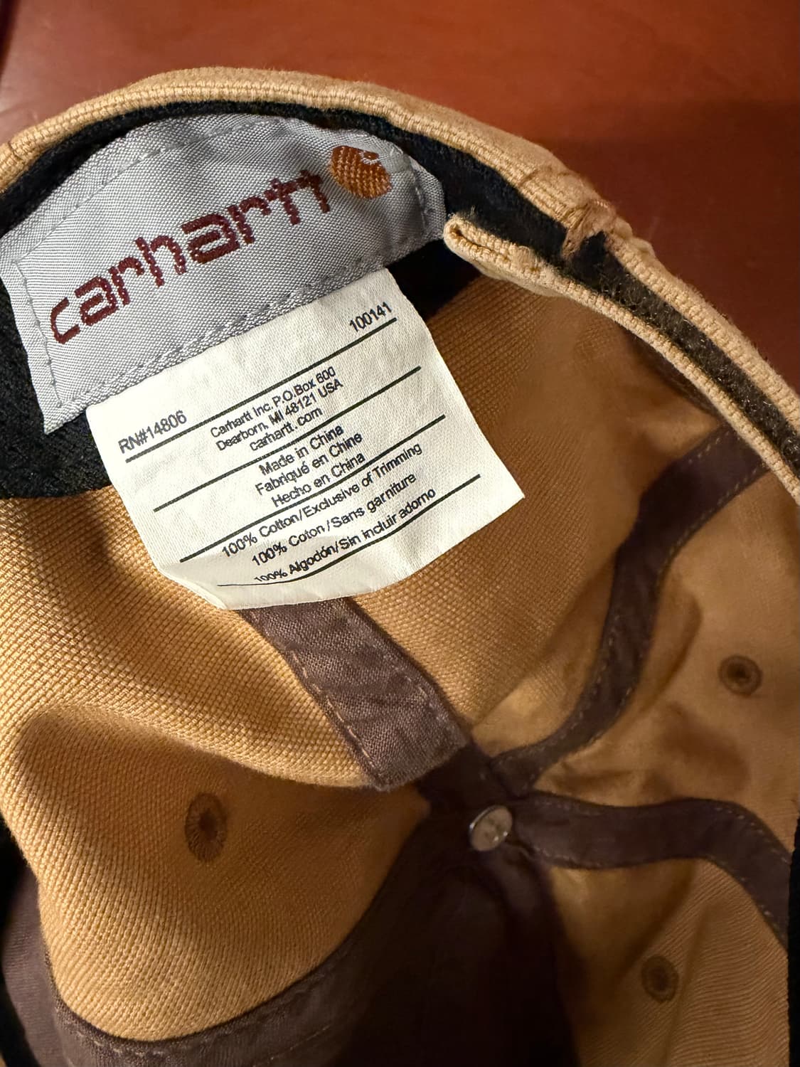 (정품) 칼하트 볼캡 a1 상품이미지2