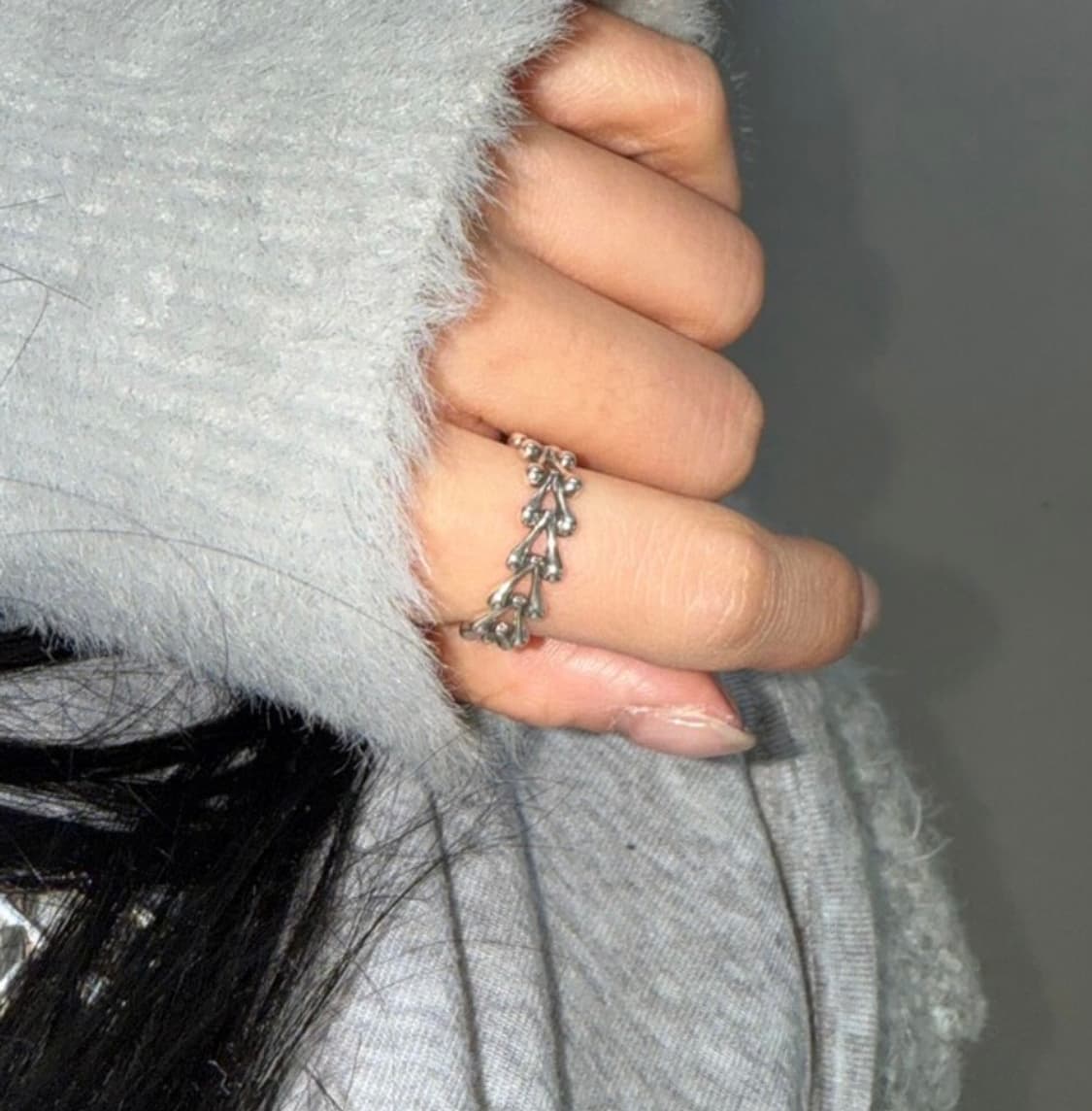 <새상품>실버925 반지 오픈링 빈티지링 은반지 실버반지 상품이미지1