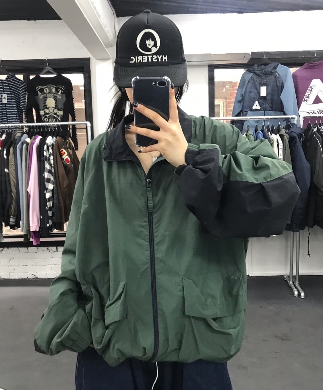 홀리선 투톤 투웨이 바람막이 상품이미지6