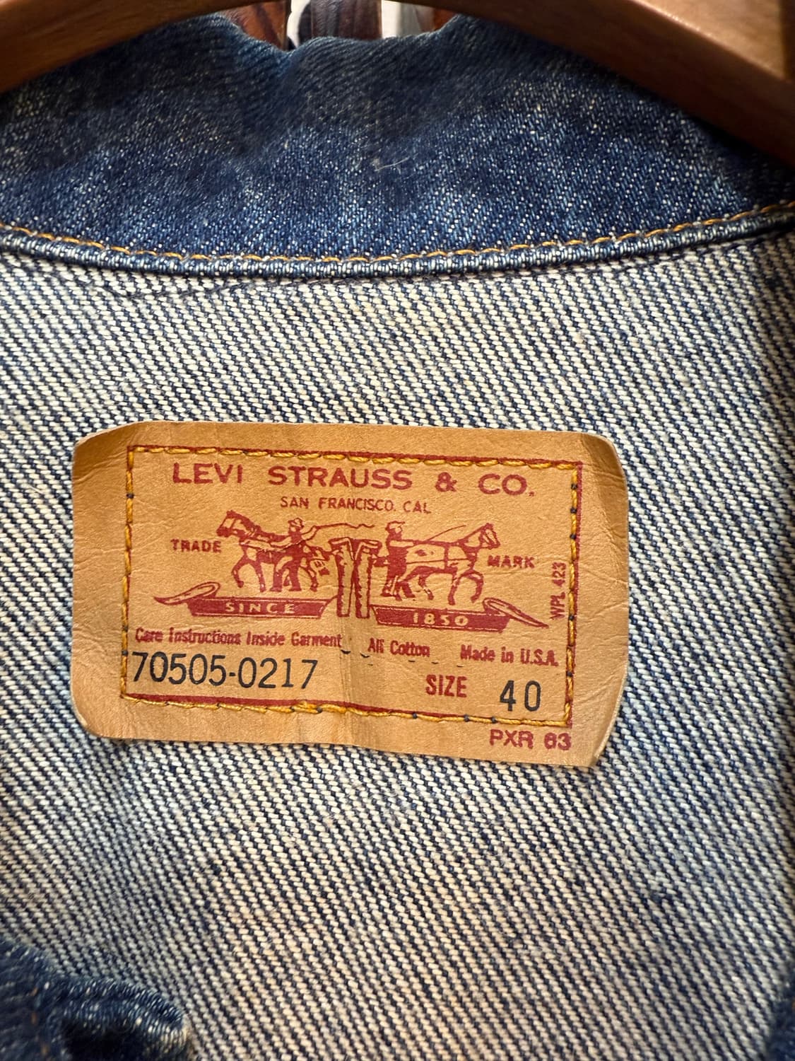 리바이스 usa 70505 자켓 (40) 상품이미지3