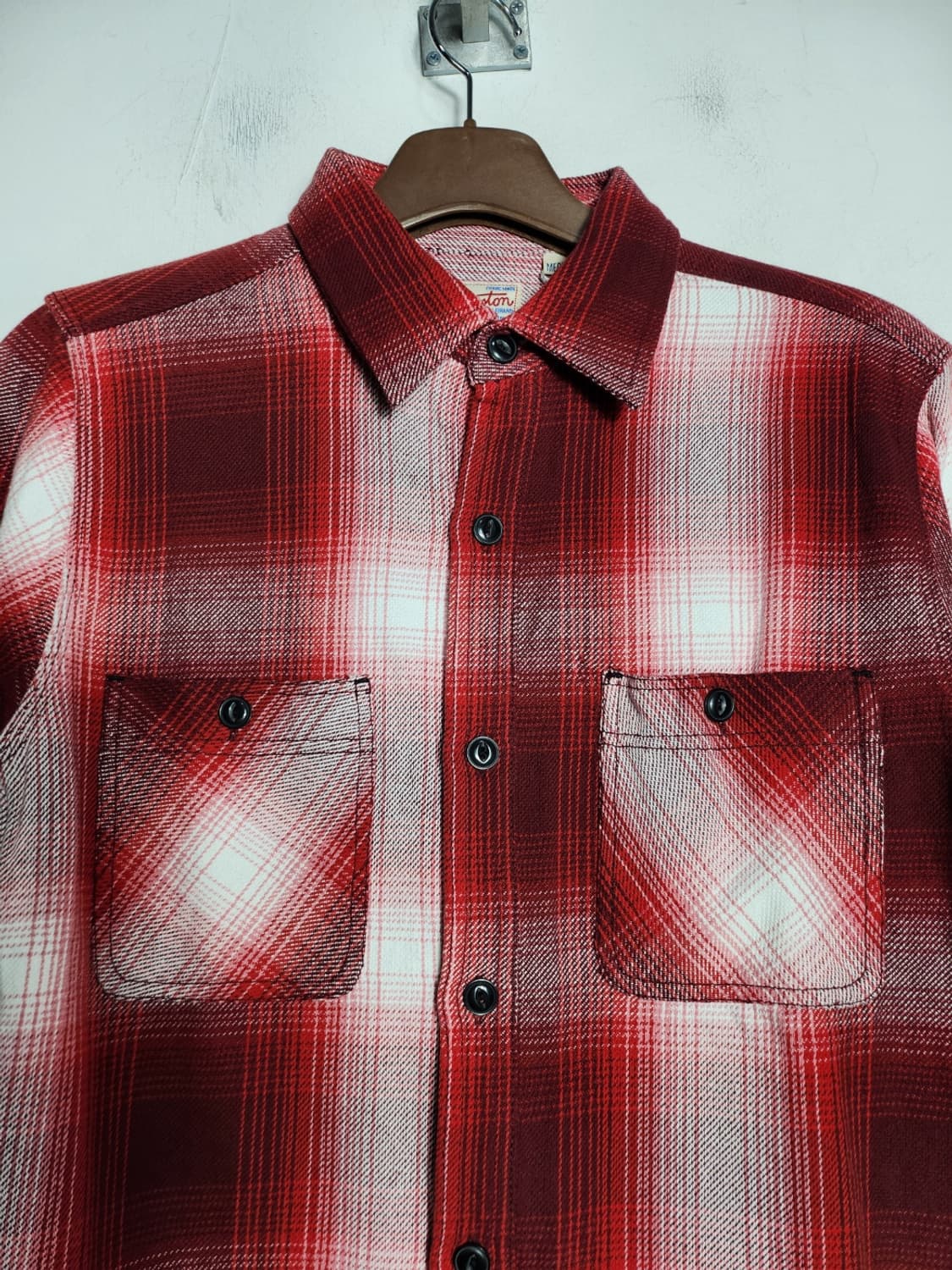 M 휴스턴 옴브레 체크 셔츠 상품이미지2