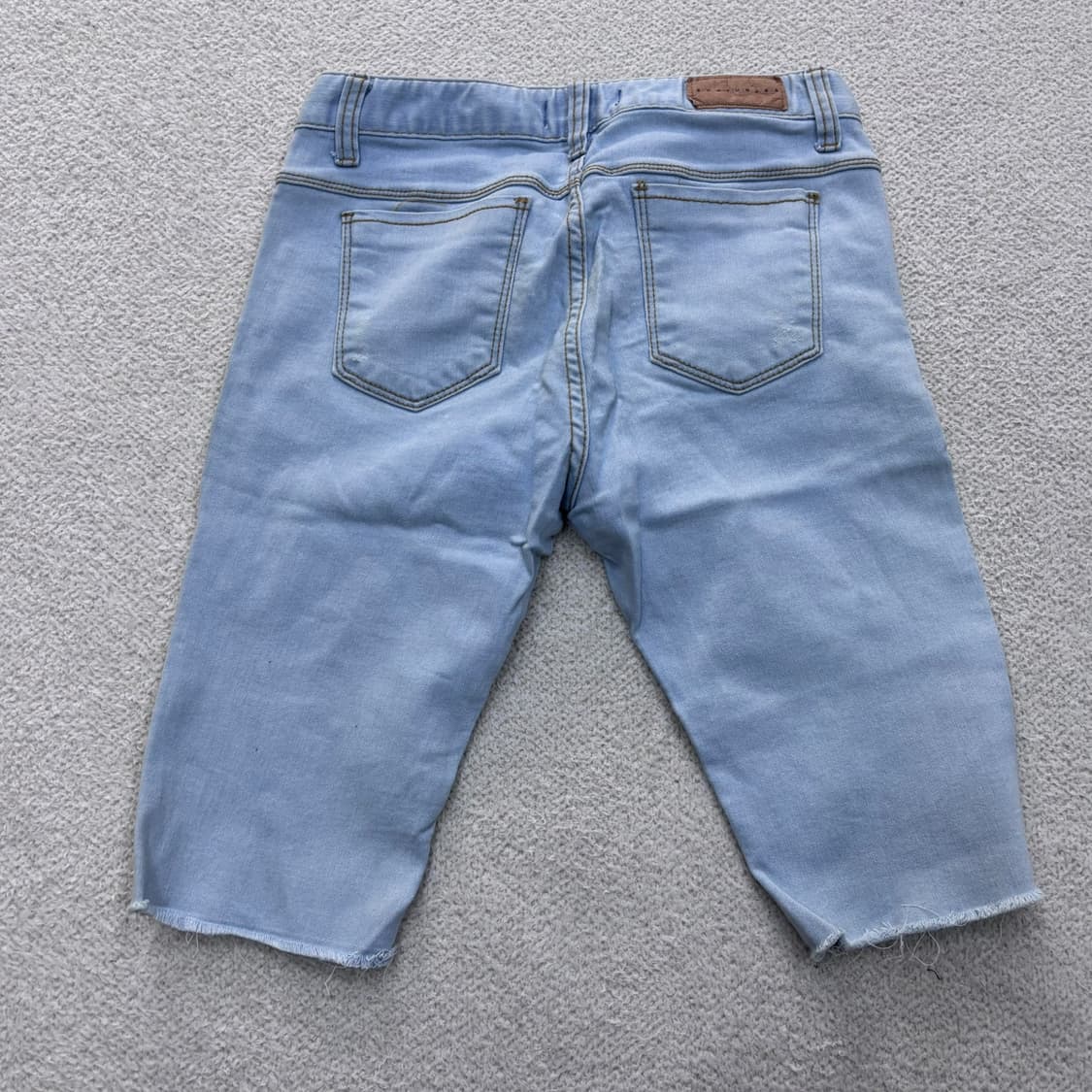 3 소녀나라 여성 7부 데님 팬츠 0429E 상품이미지2