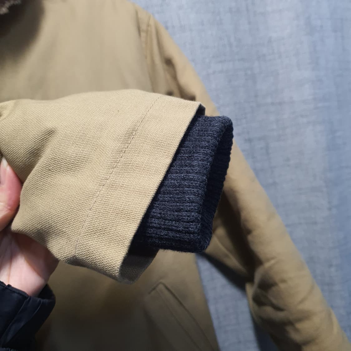 프리즘웍스 남성 안감 누빔  덱 자켓  상품이미지4