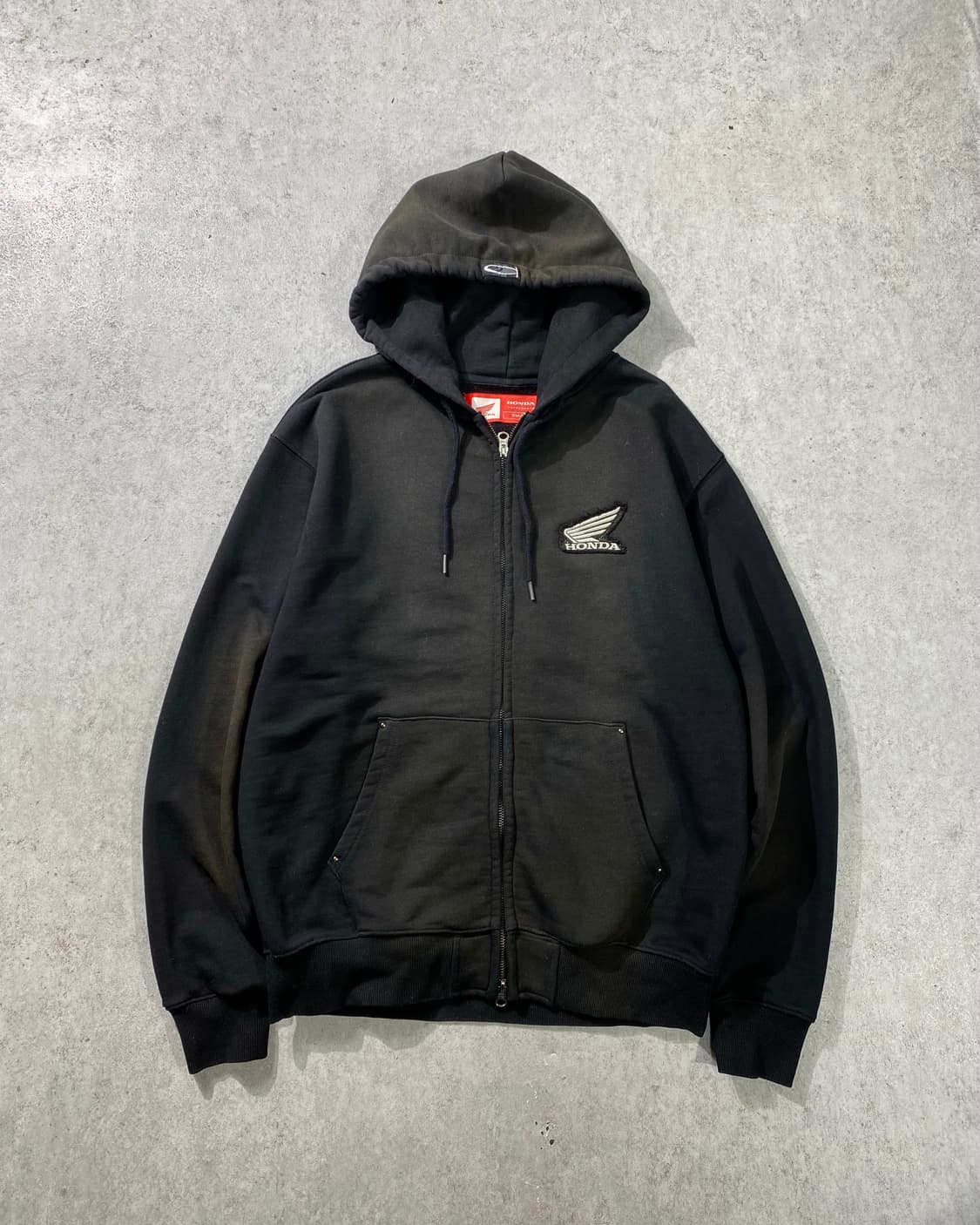 [S] HONDA x PHYPSDEPT 혼다 페이디드 투웨이 후드집업 상품이미지4